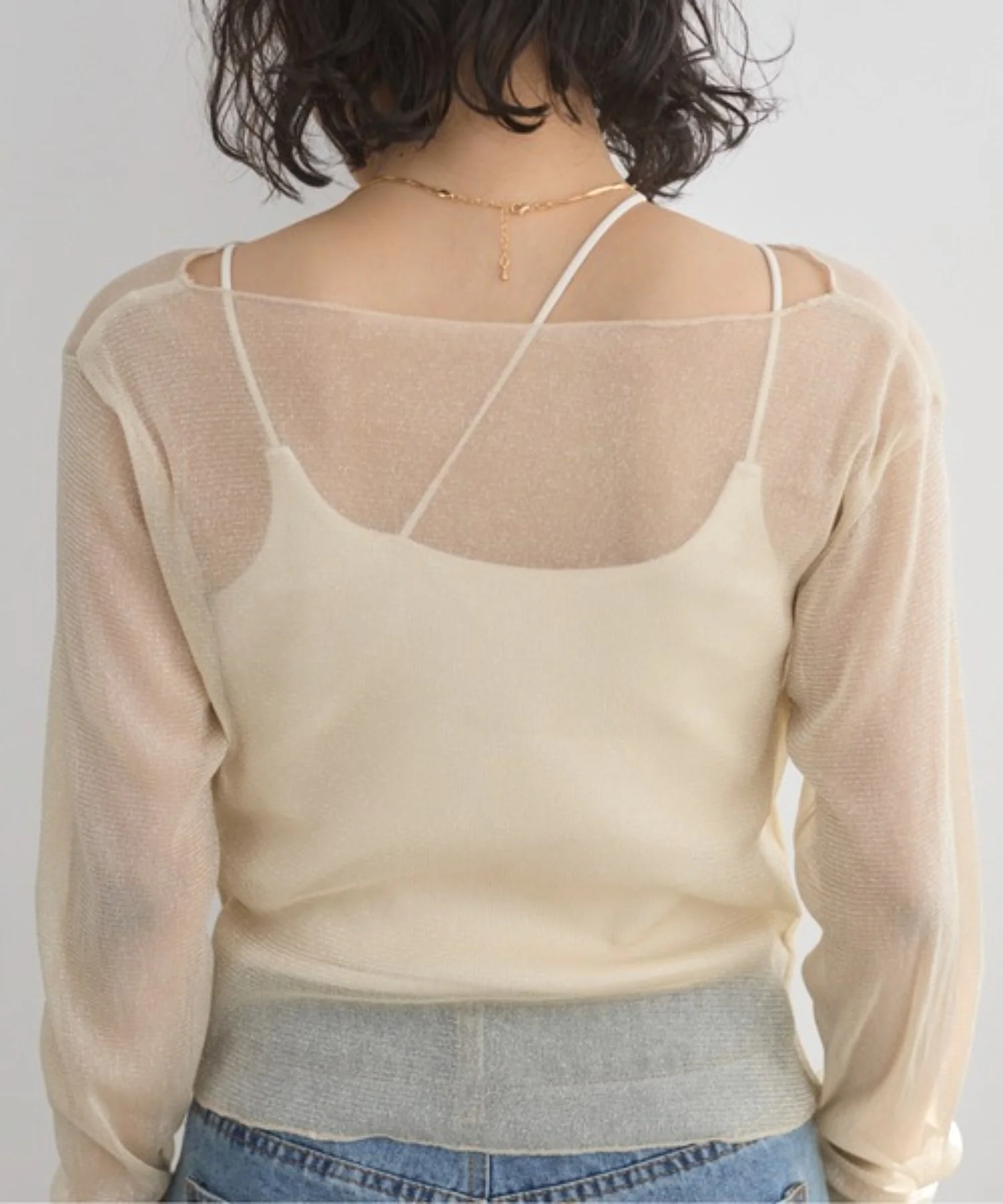 シャーリングラメシアートップス - Image 12