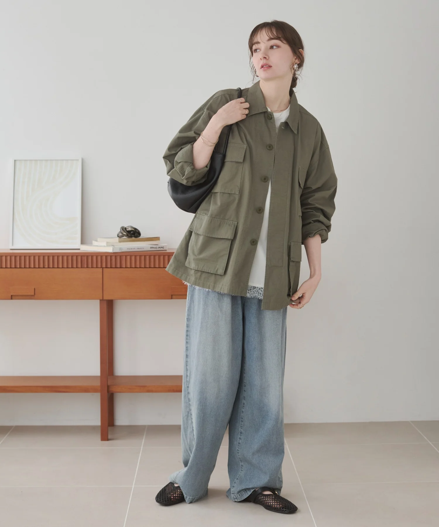 デニムイージーパンツ - Image 12