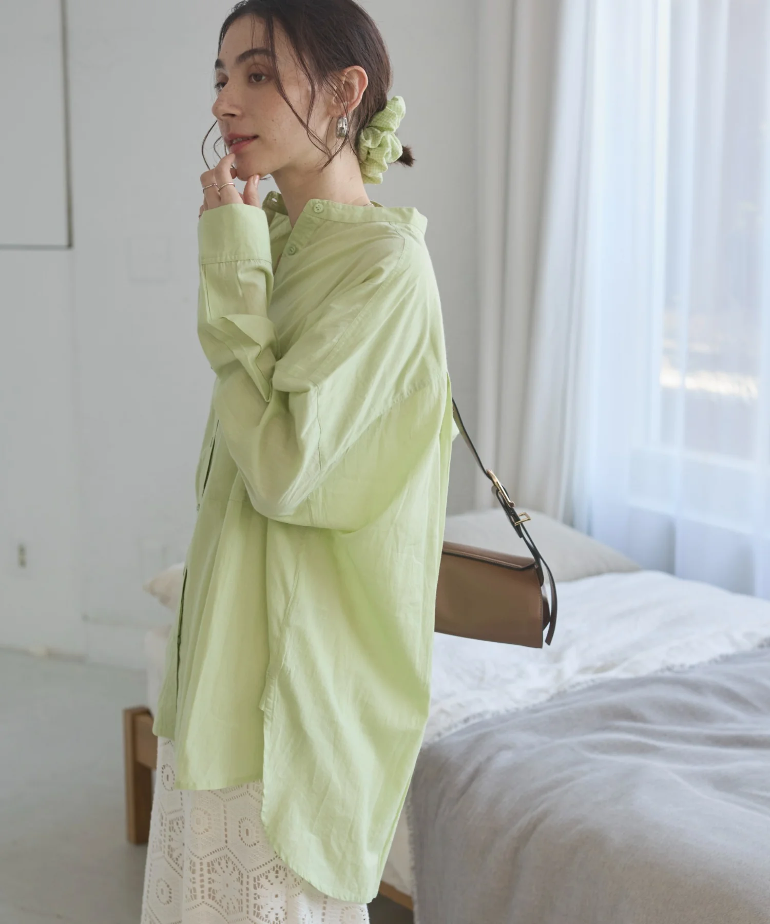 キャンブリックボイルオーバーシャツ - Image 35