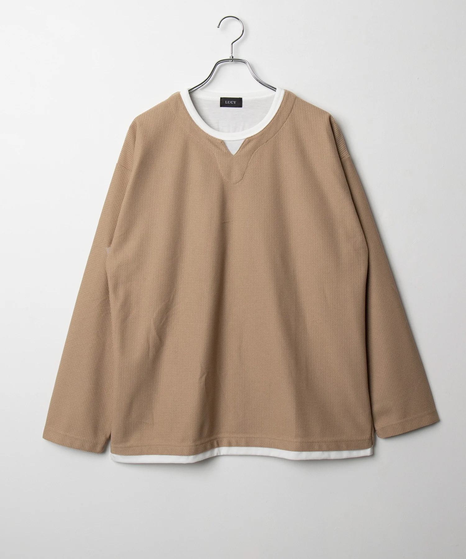 フェイクレイヤードキーネックT（LS） - Image 19