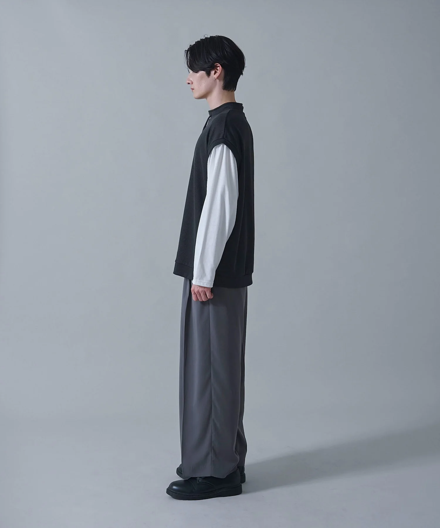 フェイクレイヤードモックネックベストT（LS） - Image 18