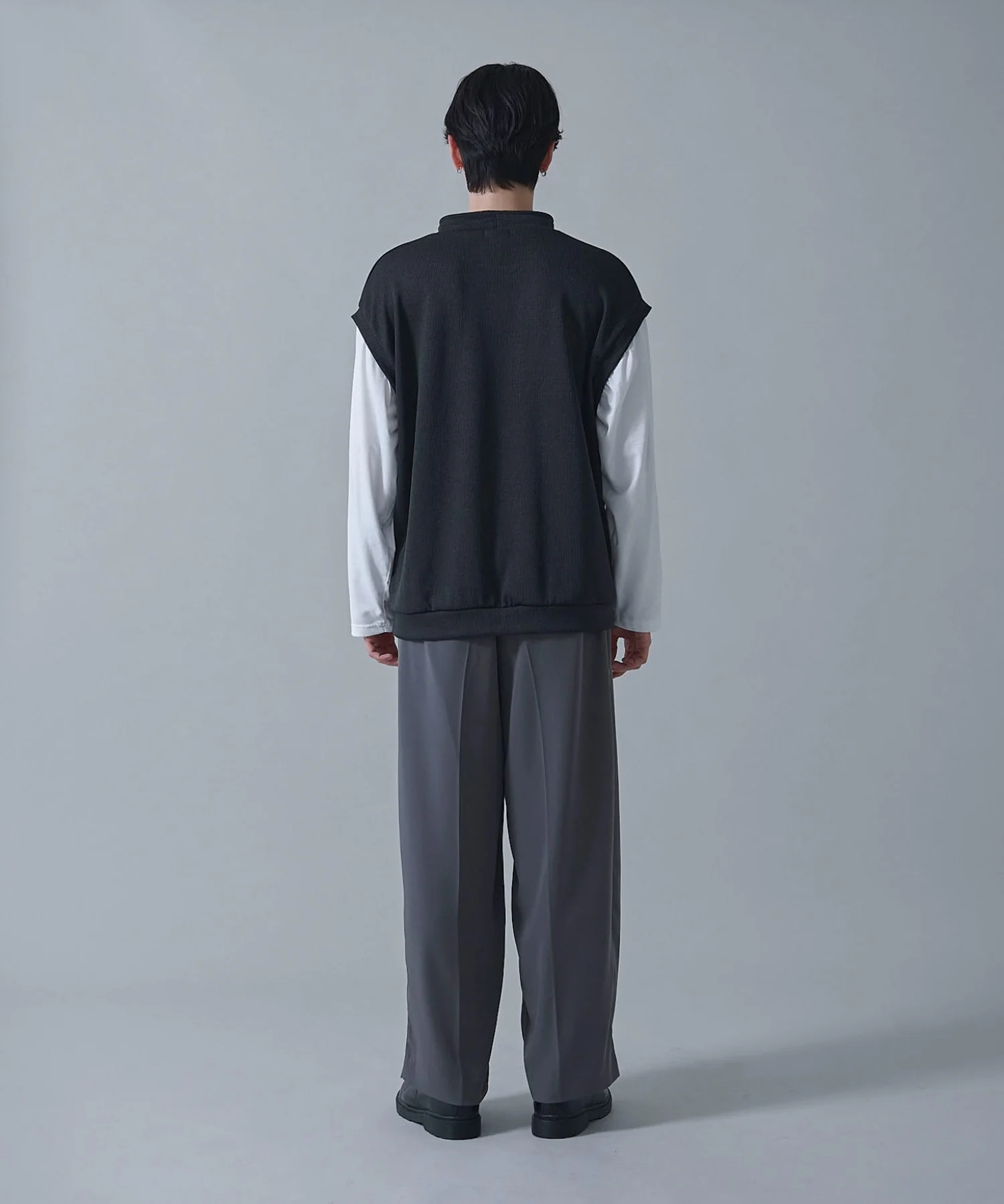 フェイクレイヤードモックネックベストT（LS） - Image 19