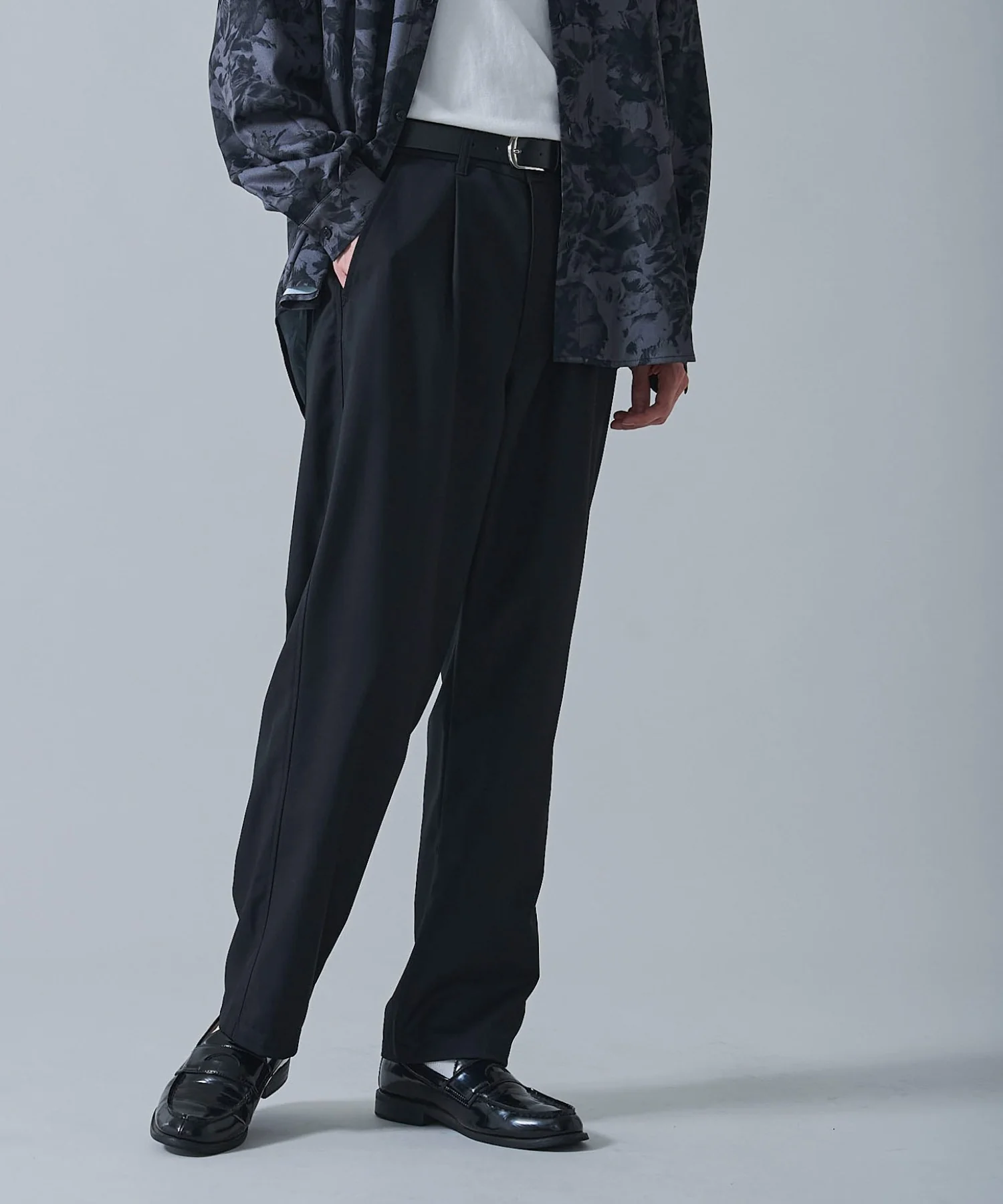 ベルト付きテーパードスラックス - Image 14