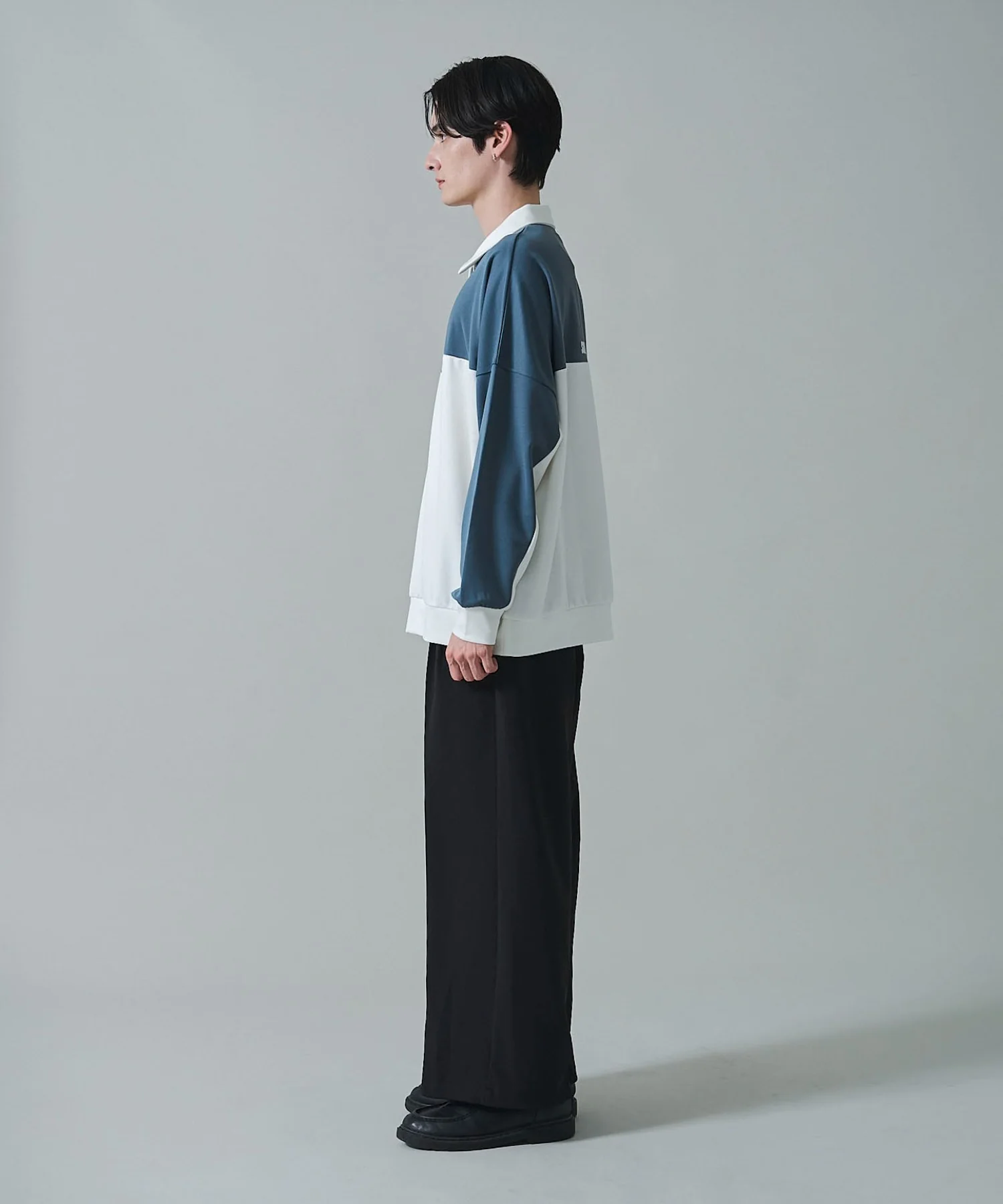 ドルマンポンチハーフZIPプルオーバー - Image 12