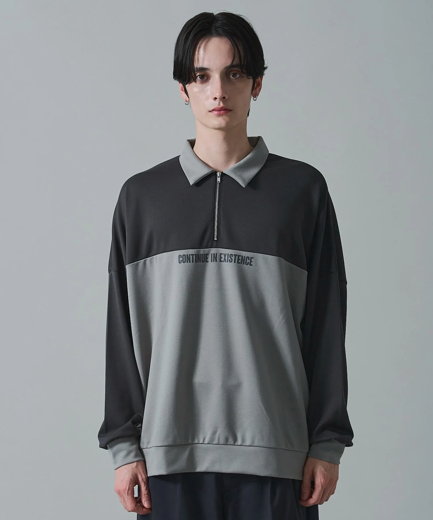 ドルマンポンチハーフZIPプルオーバー - Image 14