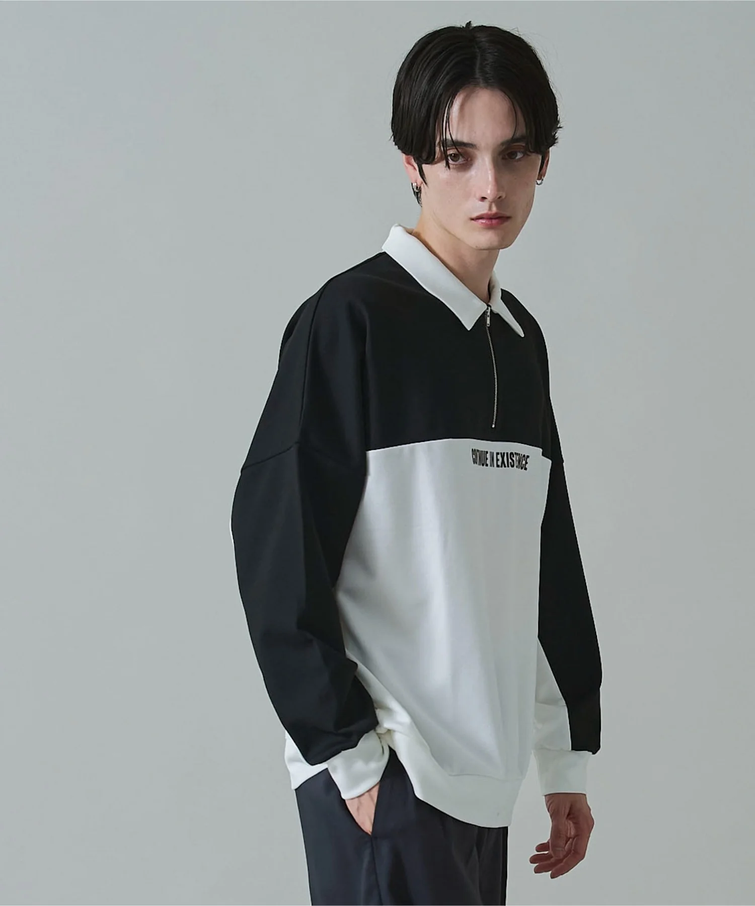 ドルマンポンチハーフZIPプルオーバー - Image 23