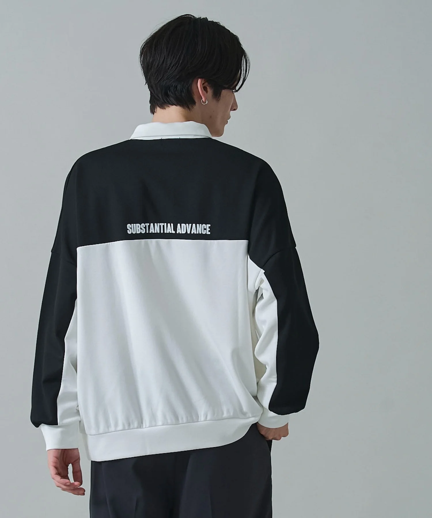 ドルマンポンチハーフZIPプルオーバー - Image 24