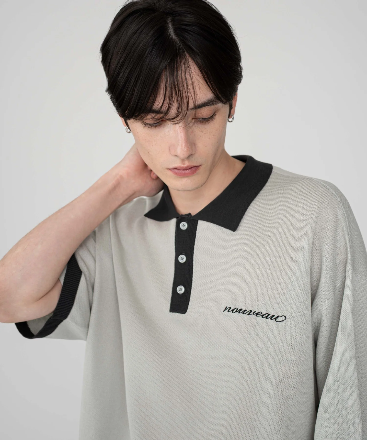 ワンポイントニットポロシャツ（SS） - Image 12