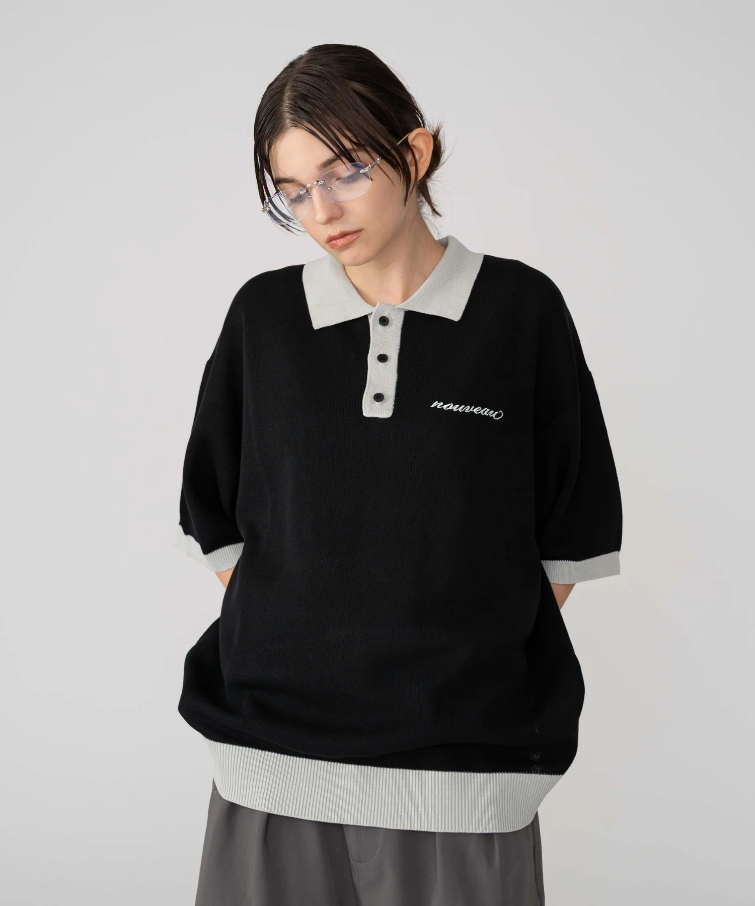 ワンポイントニットポロシャツ（SS） - Image 22