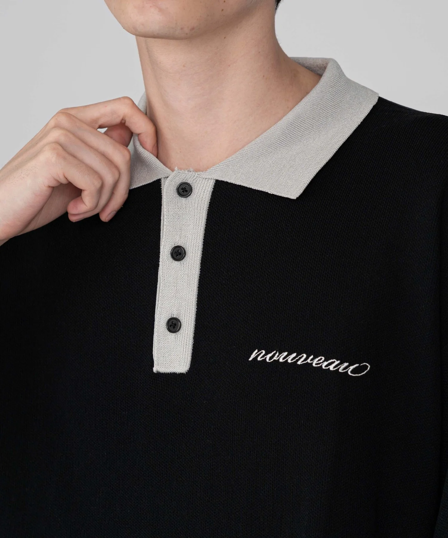 ワンポイントニットポロシャツ（SS） - Image 6
