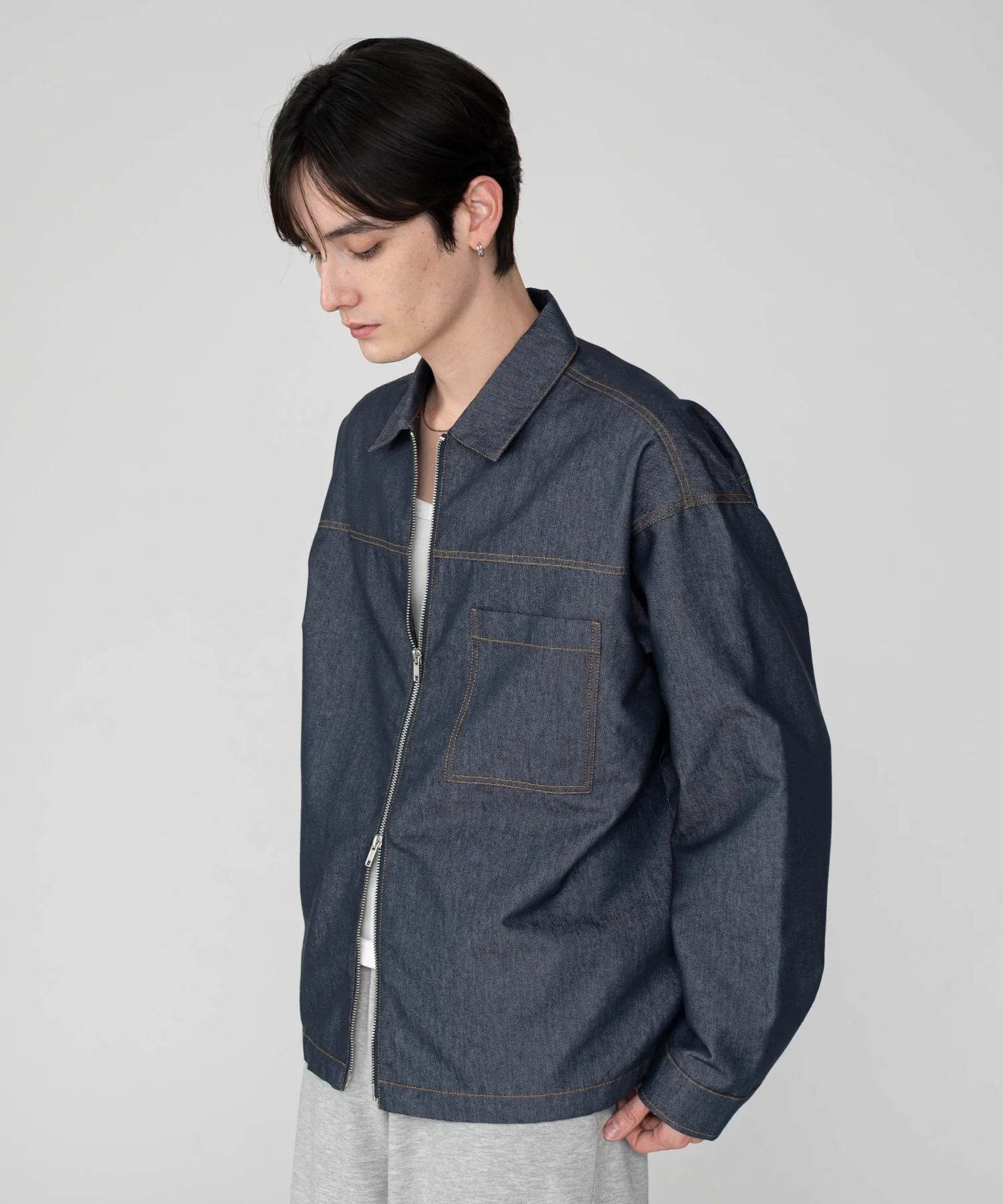 カラーステッチシャツジャケット - Image 15