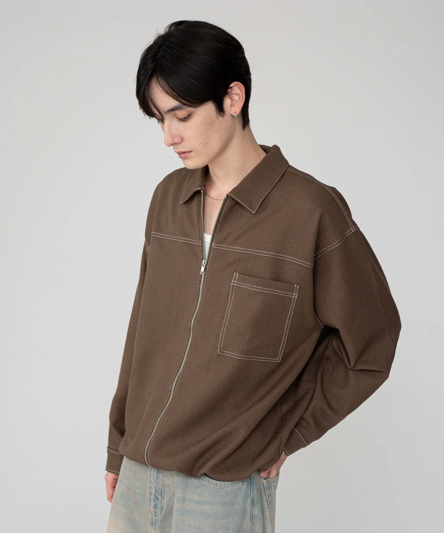 カラーステッチシャツジャケット - Image 21