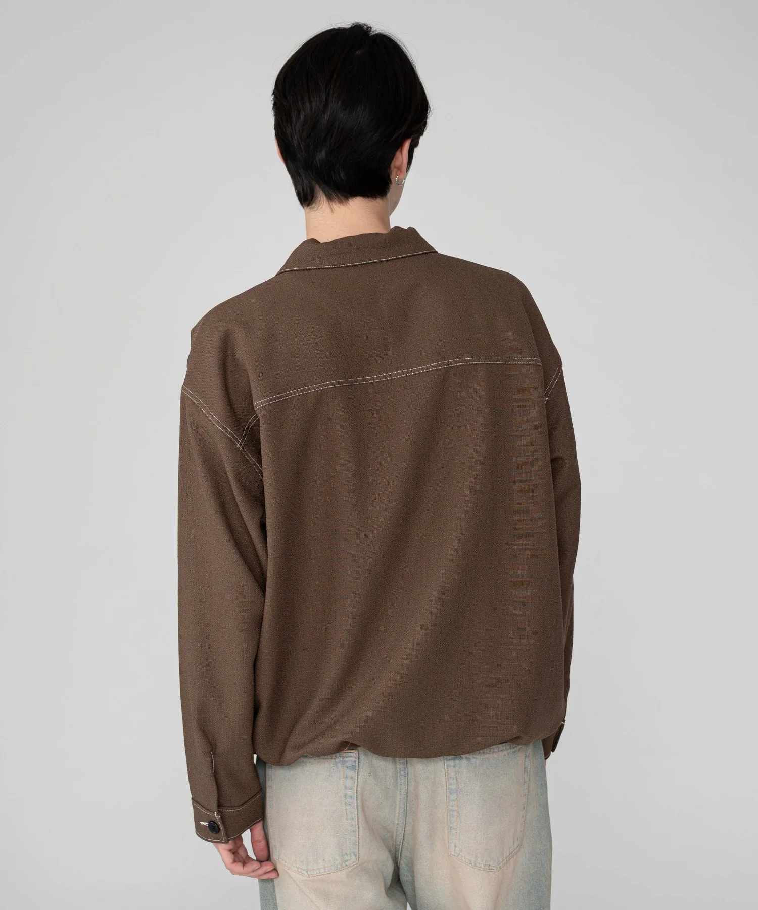 カラーステッチシャツジャケット - Image 22