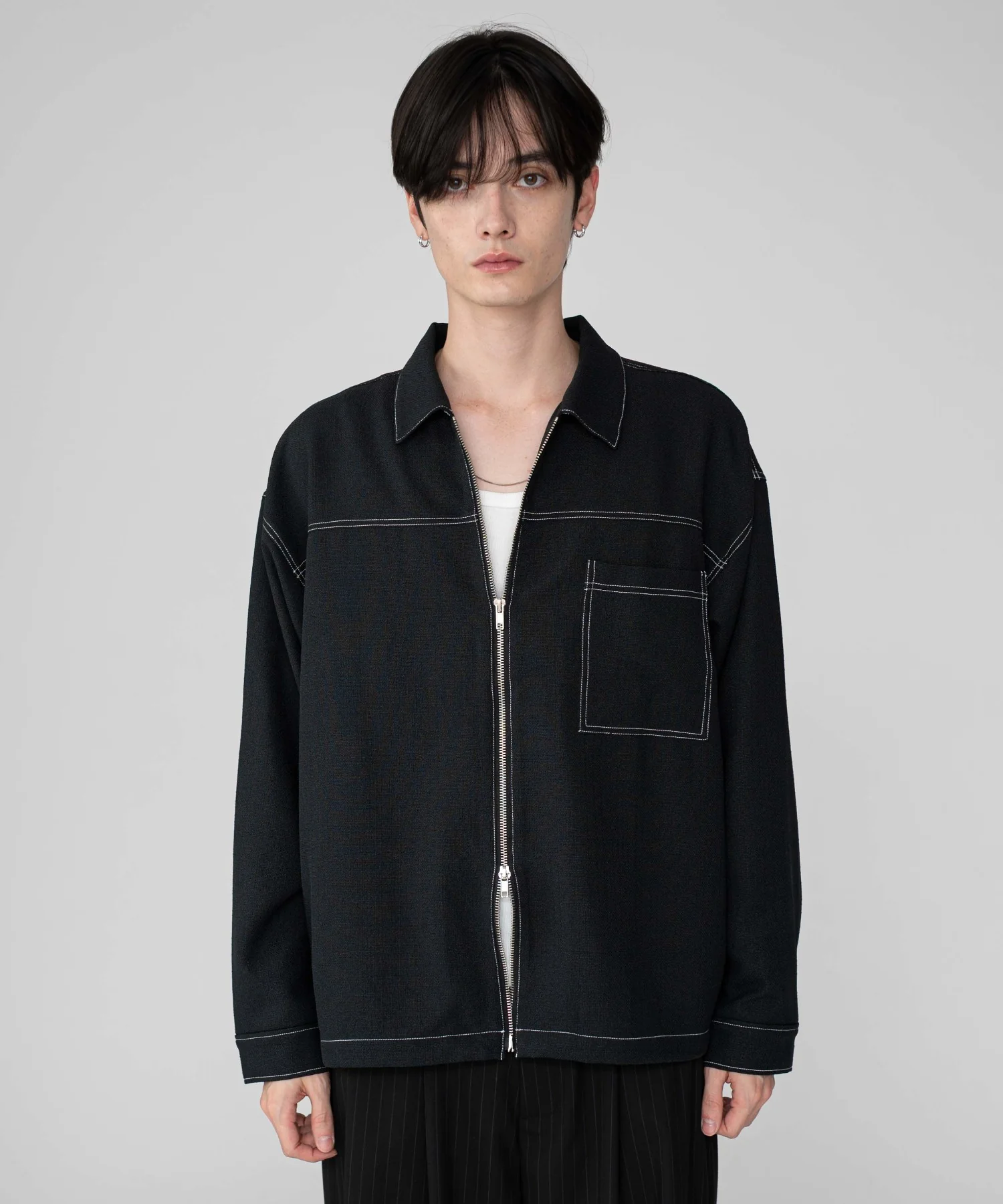 カラーステッチシャツジャケット - Image 25