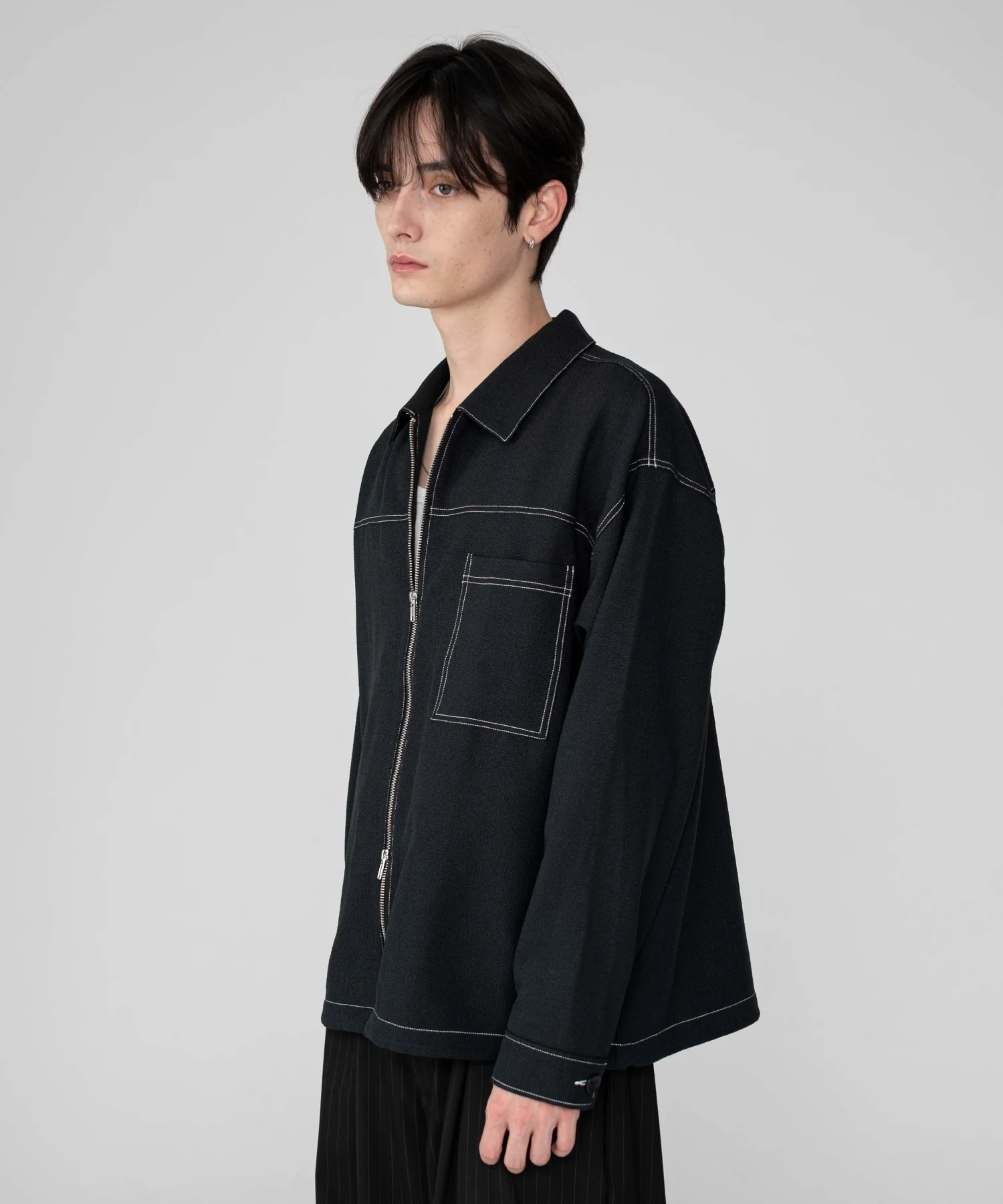 カラーステッチシャツジャケット - Image 26
