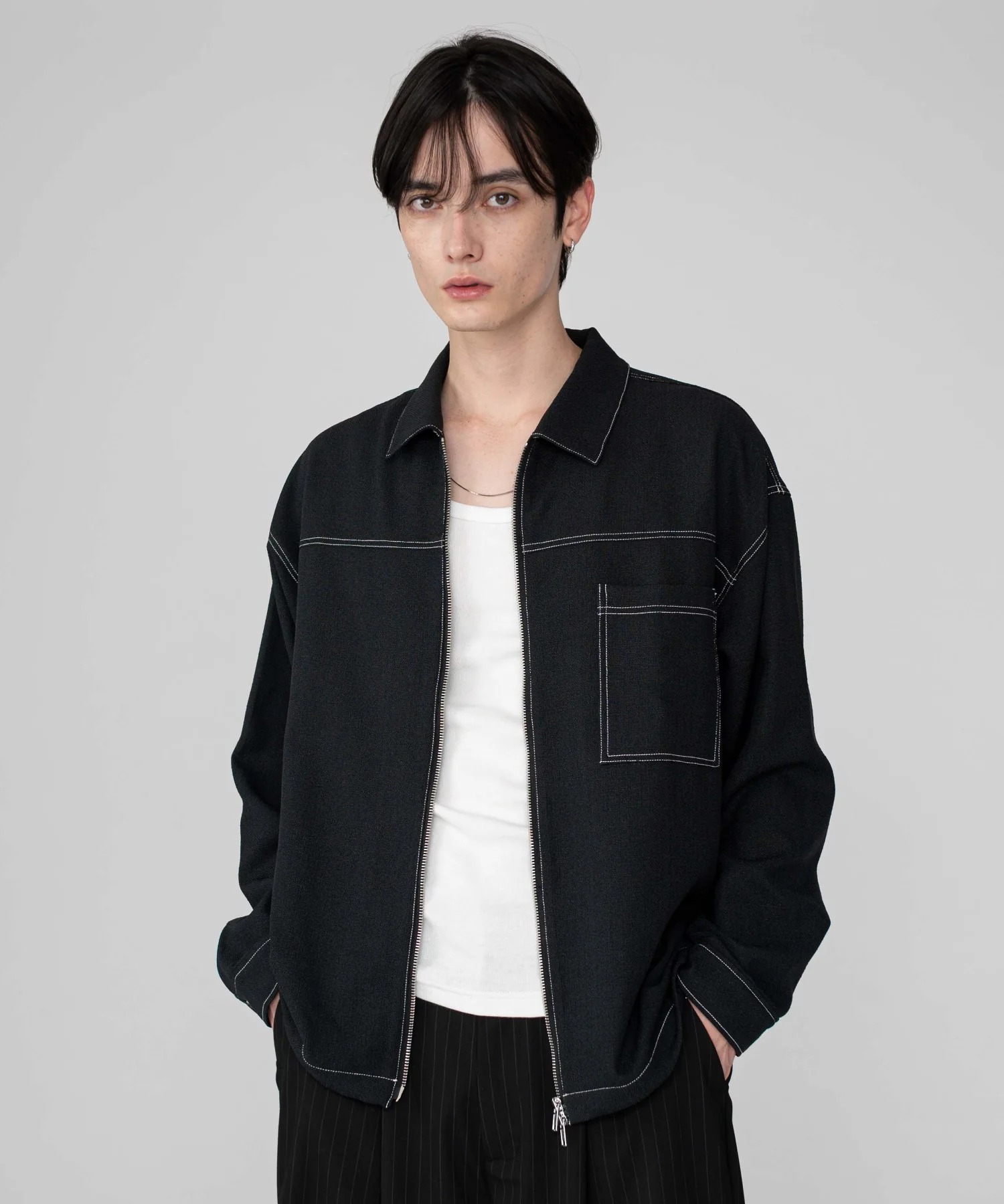カラーステッチシャツジャケット - Image 28