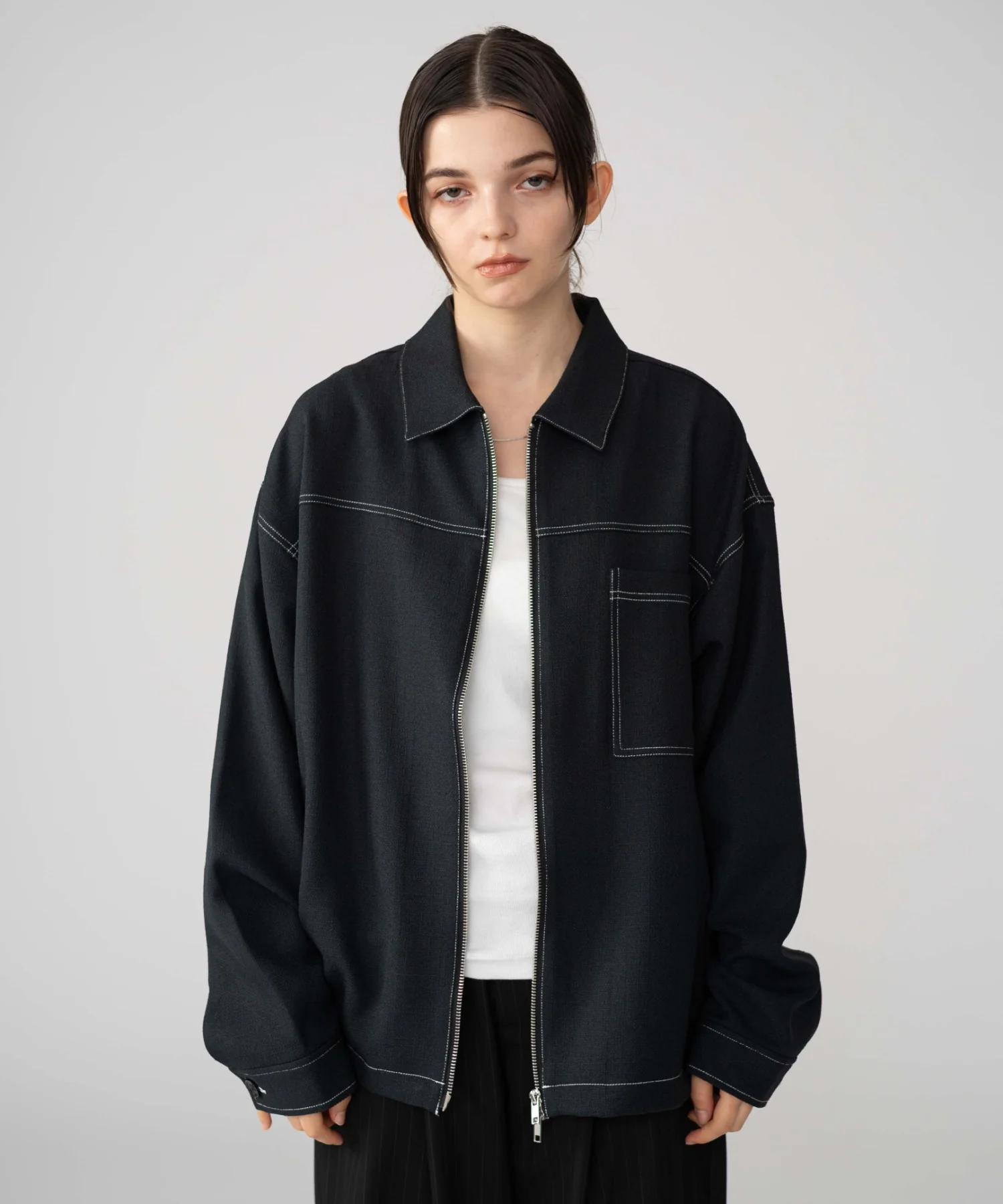 カラーステッチシャツジャケット - Image 38