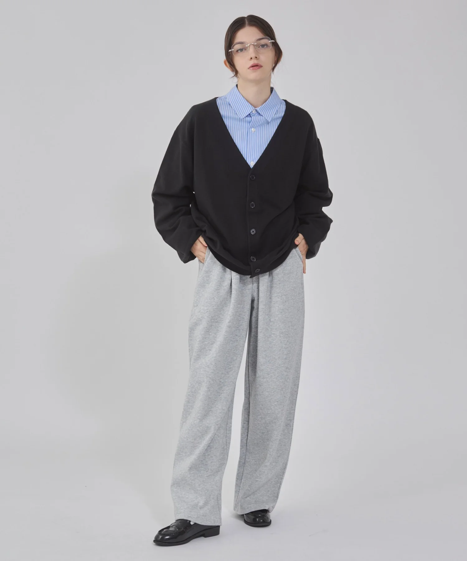 ボンディングワイドスウェットパンツ - Image 4