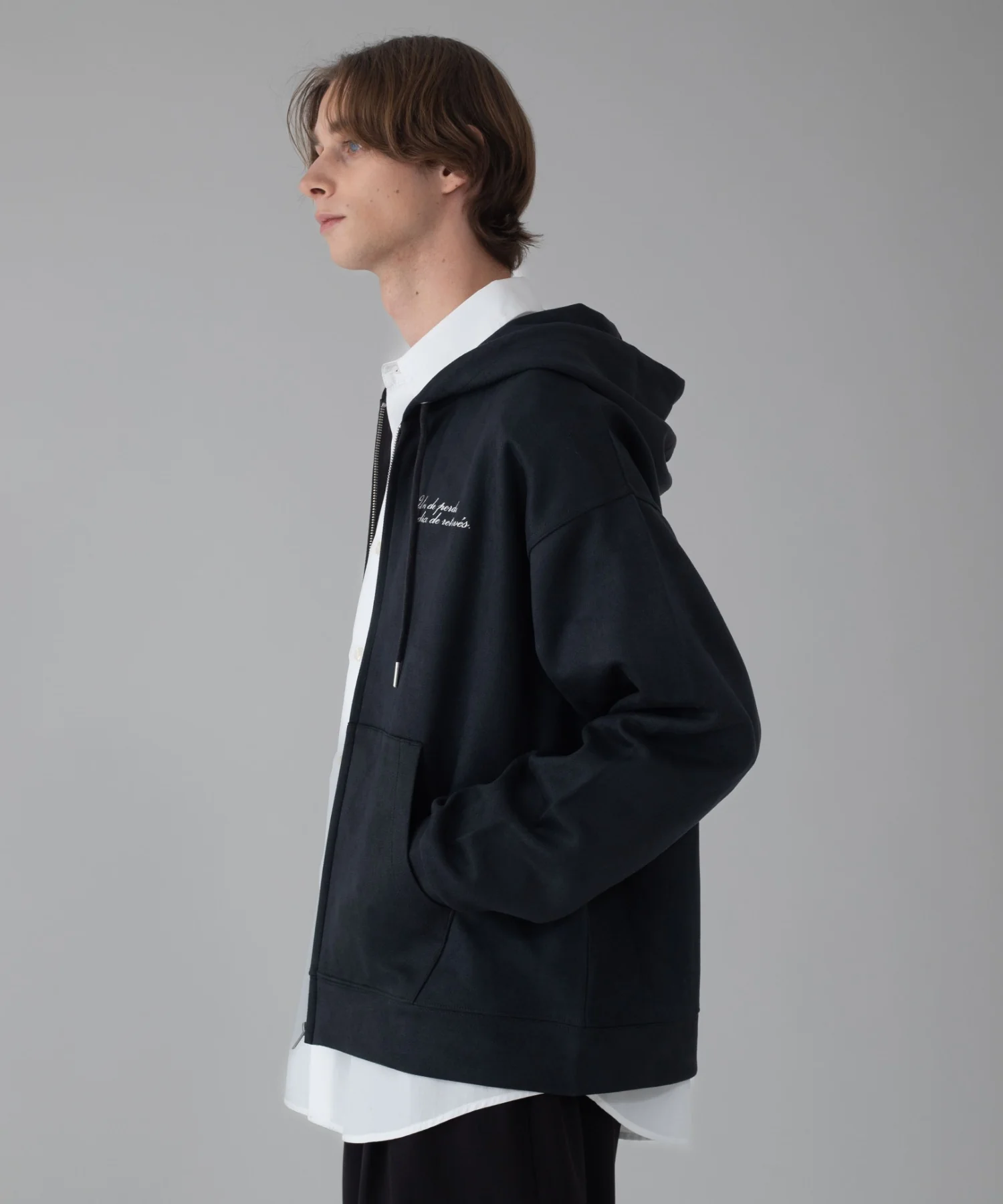 フェイクスウェードZIPパーカー - Image 30