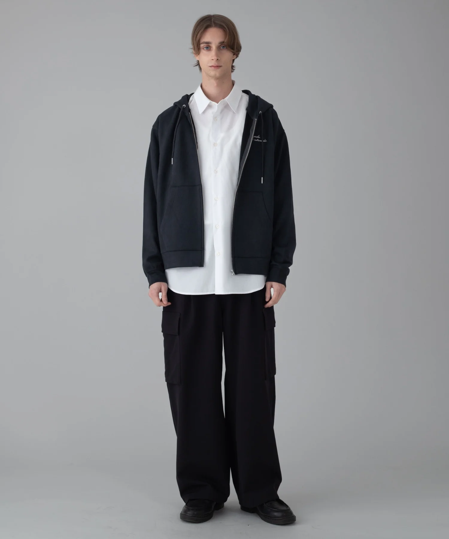 フェイクスウェードZIPパーカー - Image 4