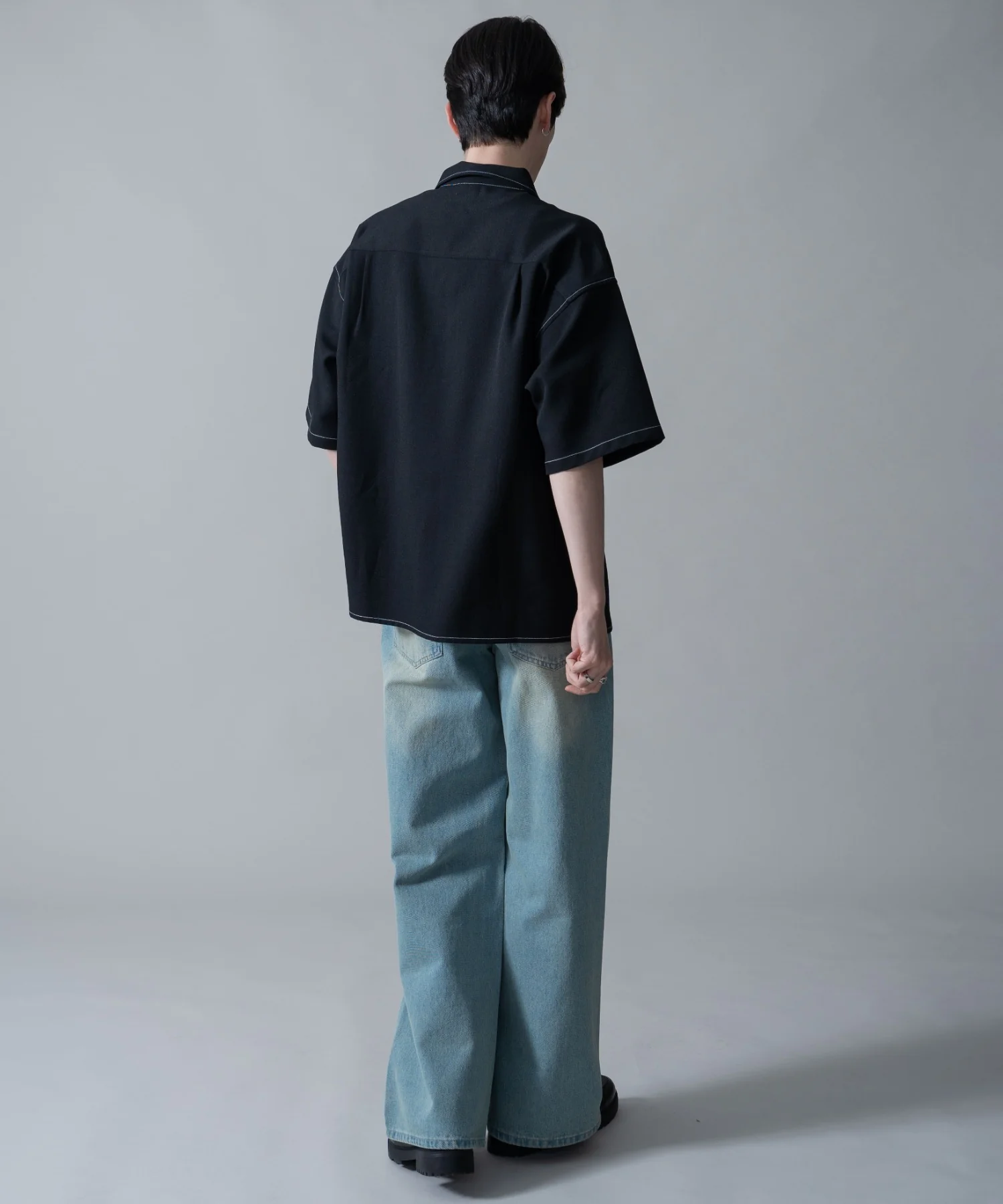 ドライポリオープンカラーシャツ（SS） - Image 51