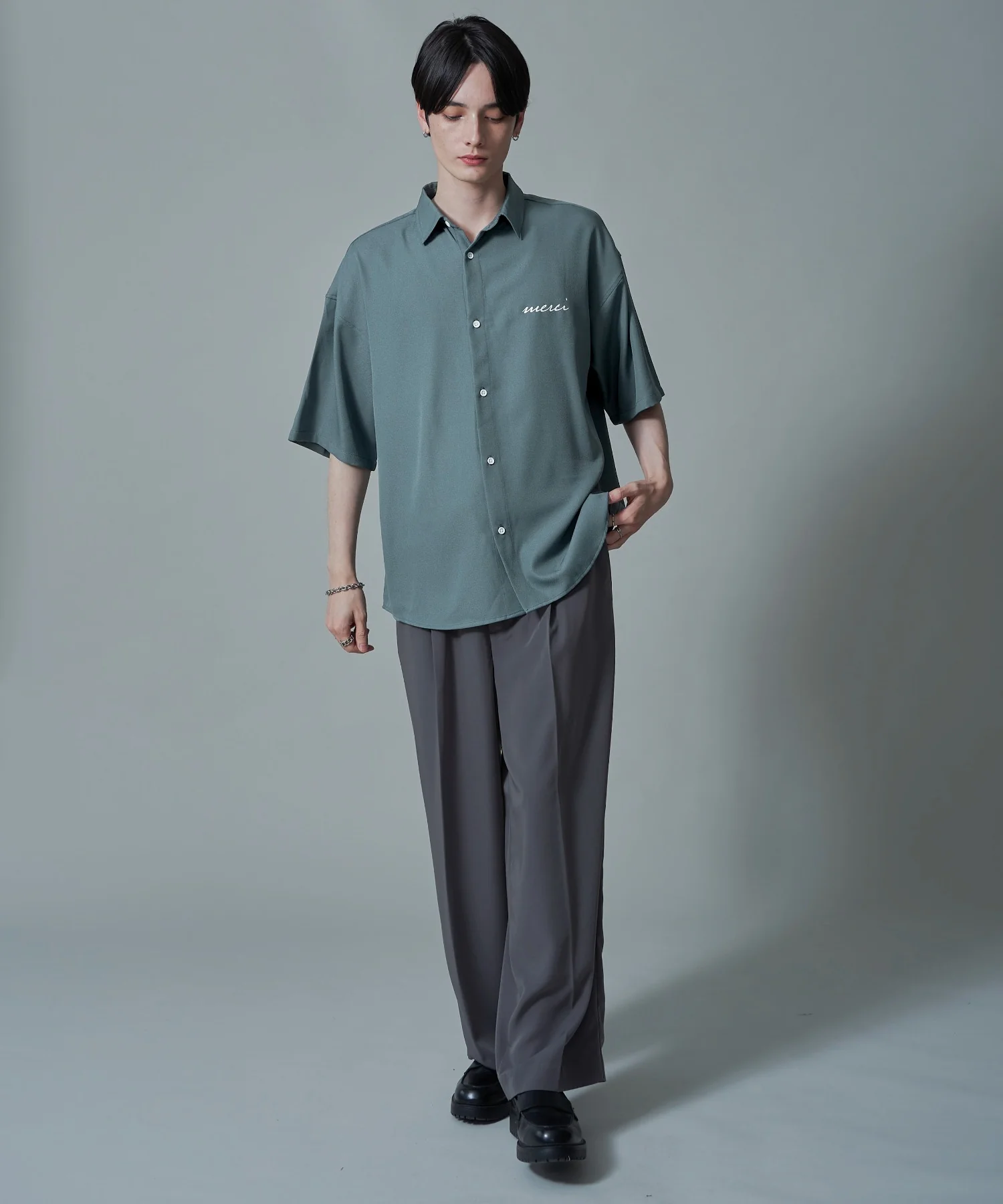 アムンゼンワンポイントBIGシャツ(SS) - Image 4