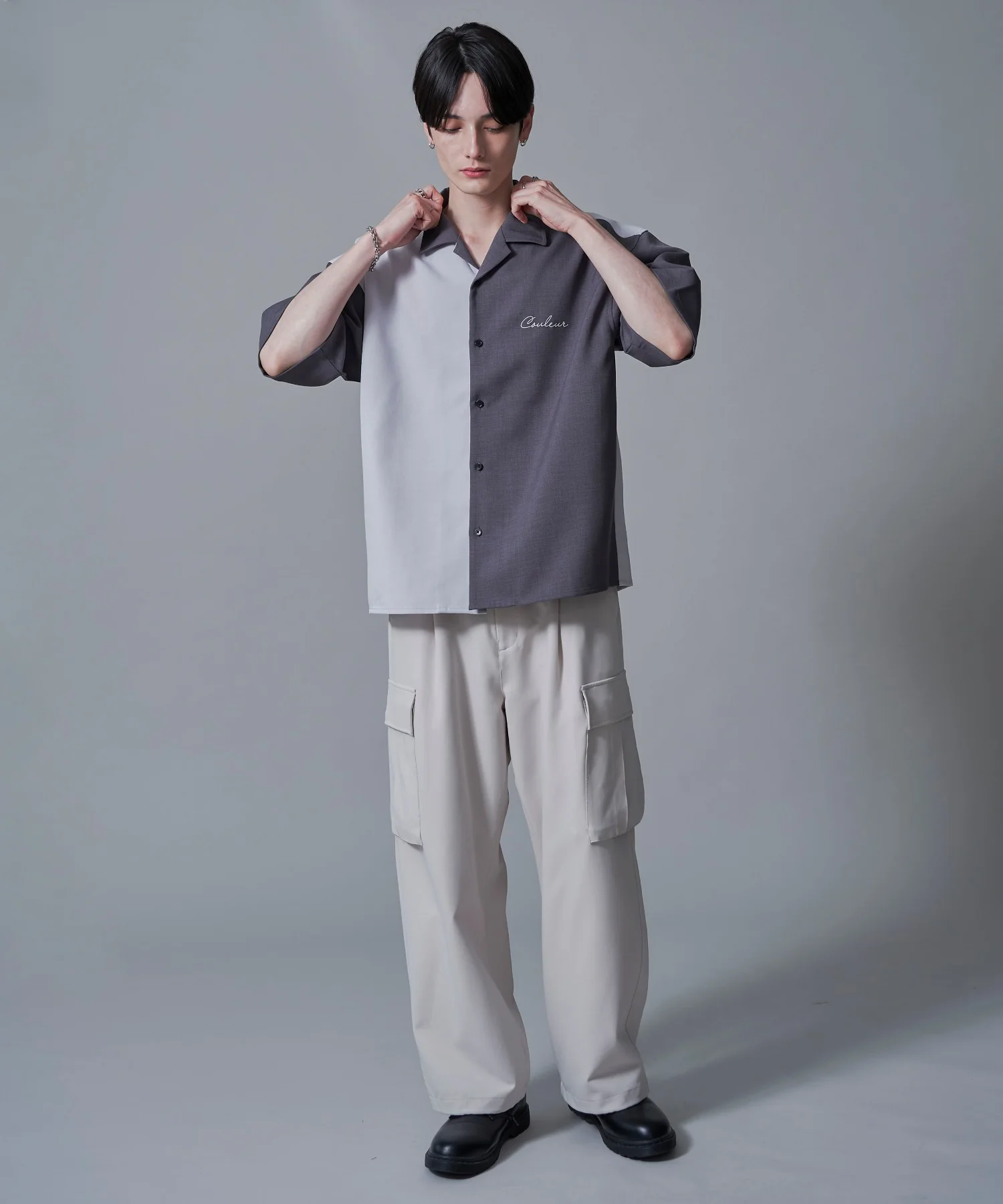 ドライポリカラーブロックシャツ(SS) - Image 13