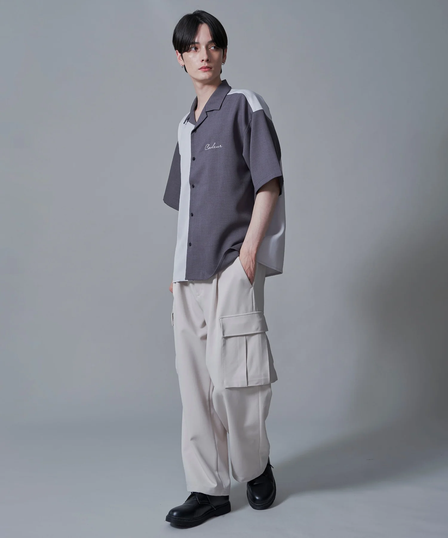 ドライポリカラーブロックシャツ(SS) - Image 14