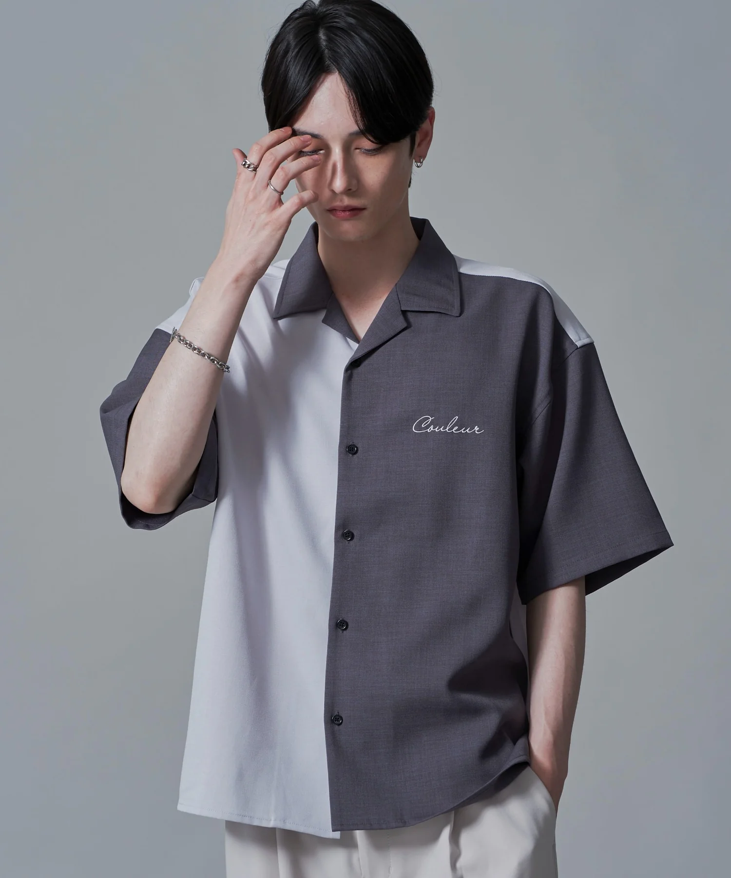 ドライポリカラーブロックシャツ(SS) - Image 15