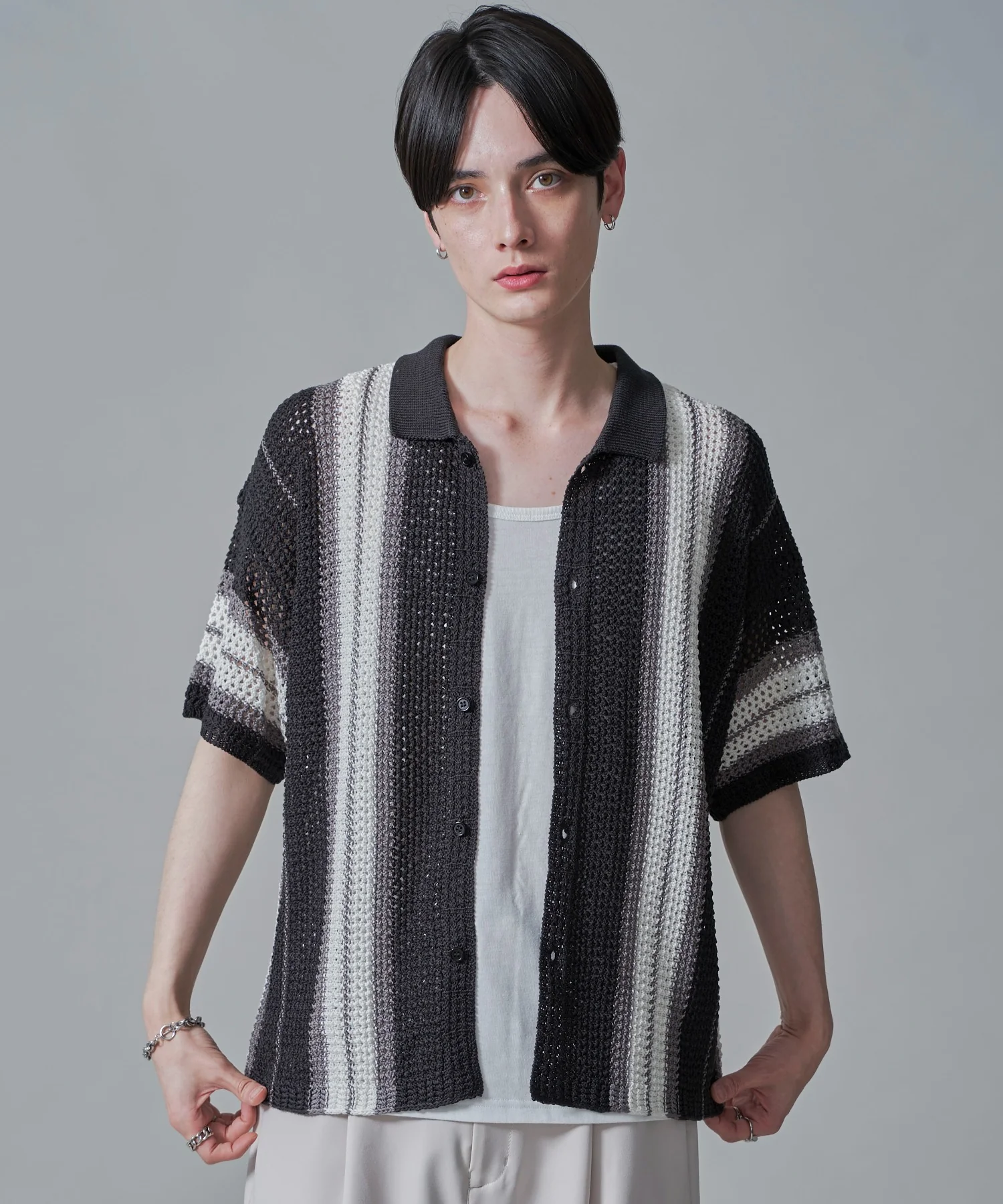 ラインニットシャツ（SS） - Image 21
