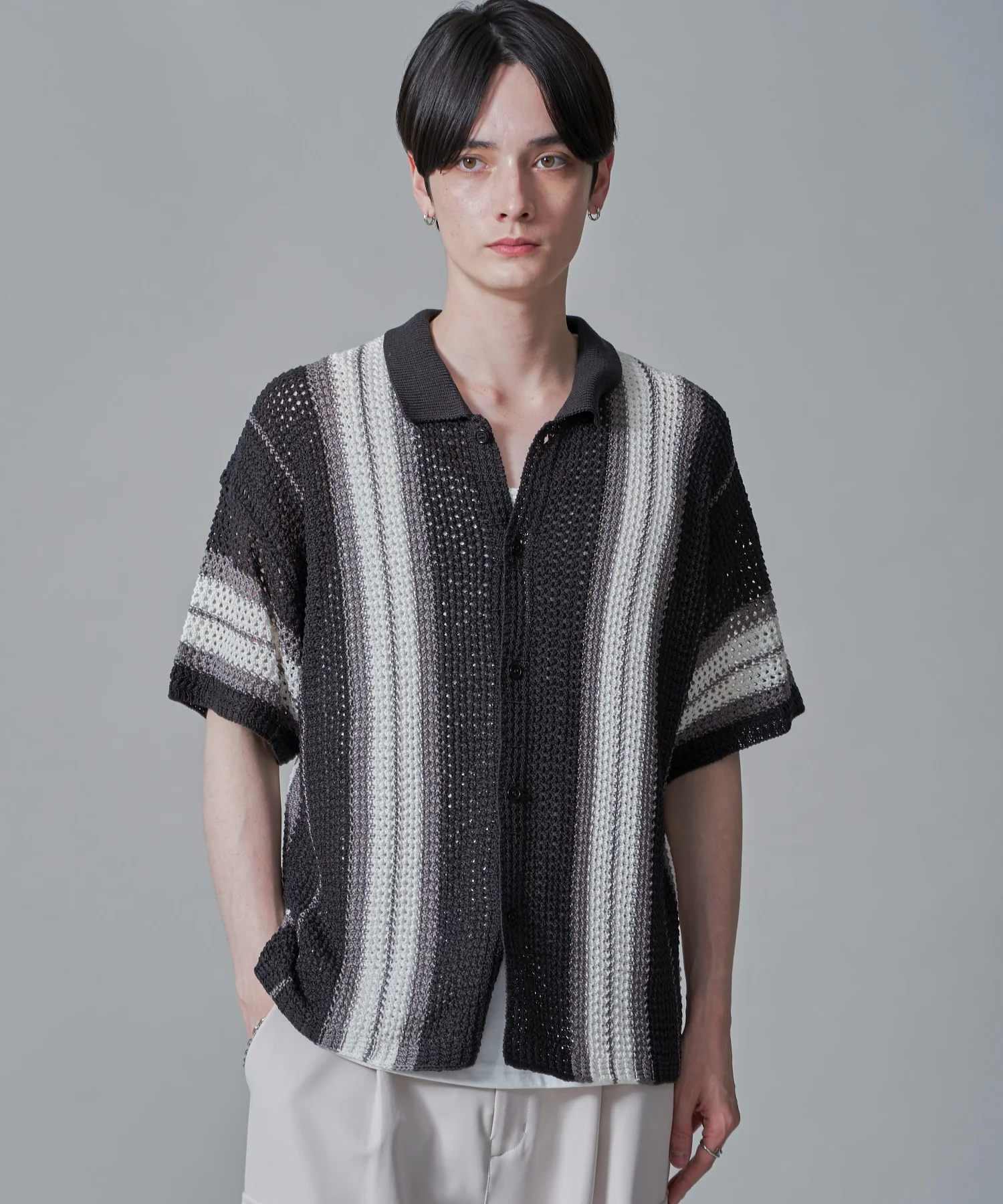 ラインニットシャツ（SS） - Image 22