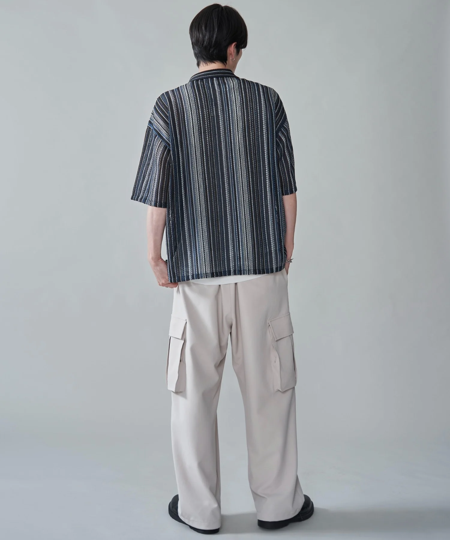 ストライプメッシュBIGシャツ（SS） - Image 30