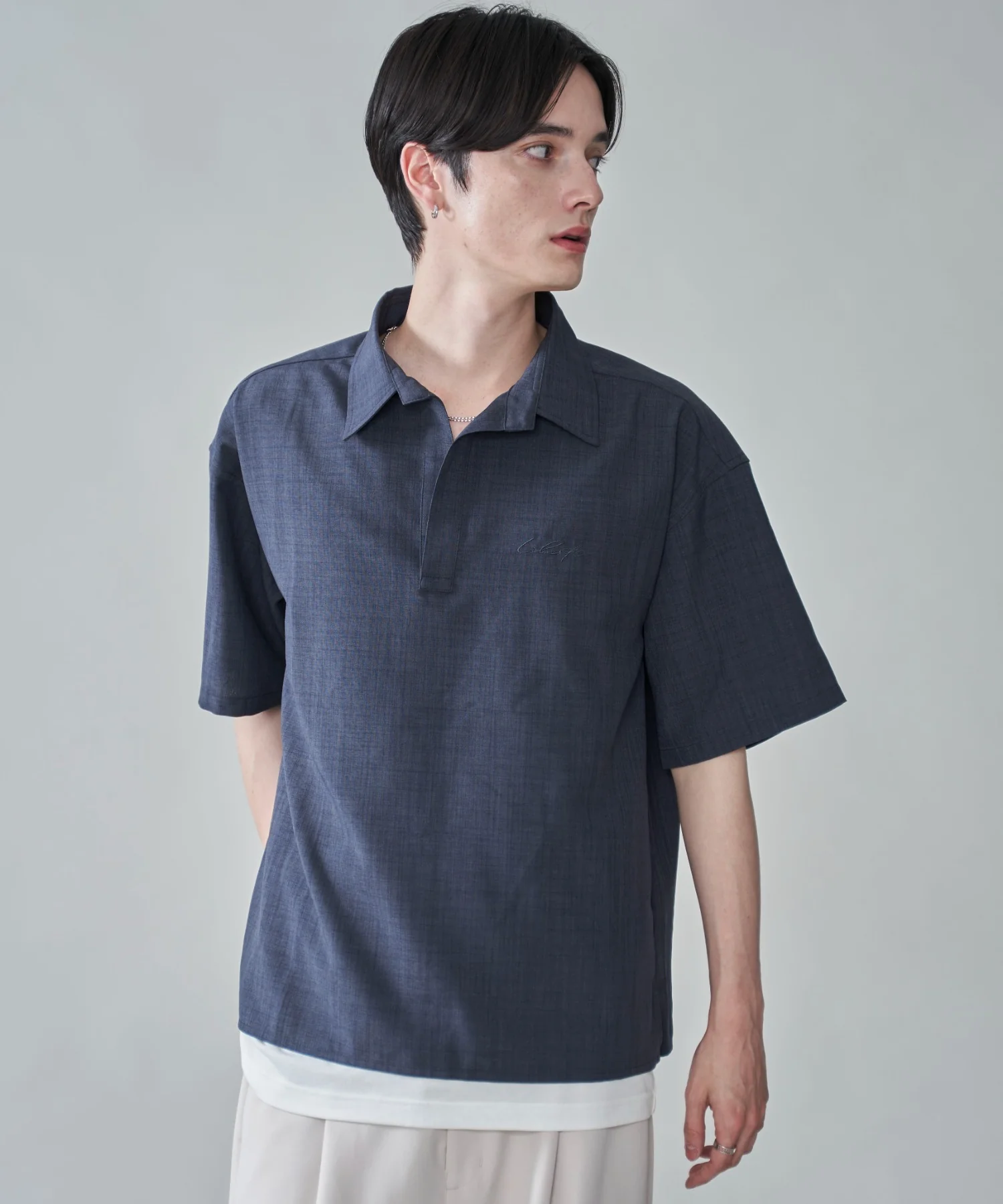 リネンライクスキッパーシャツ(SS) - Image 12