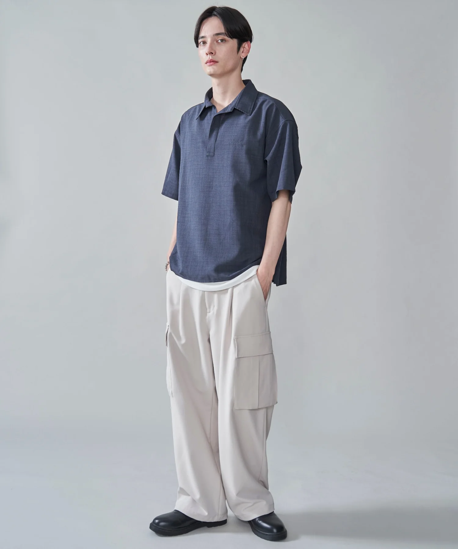 リネンライクスキッパーシャツ(SS) - Image 14