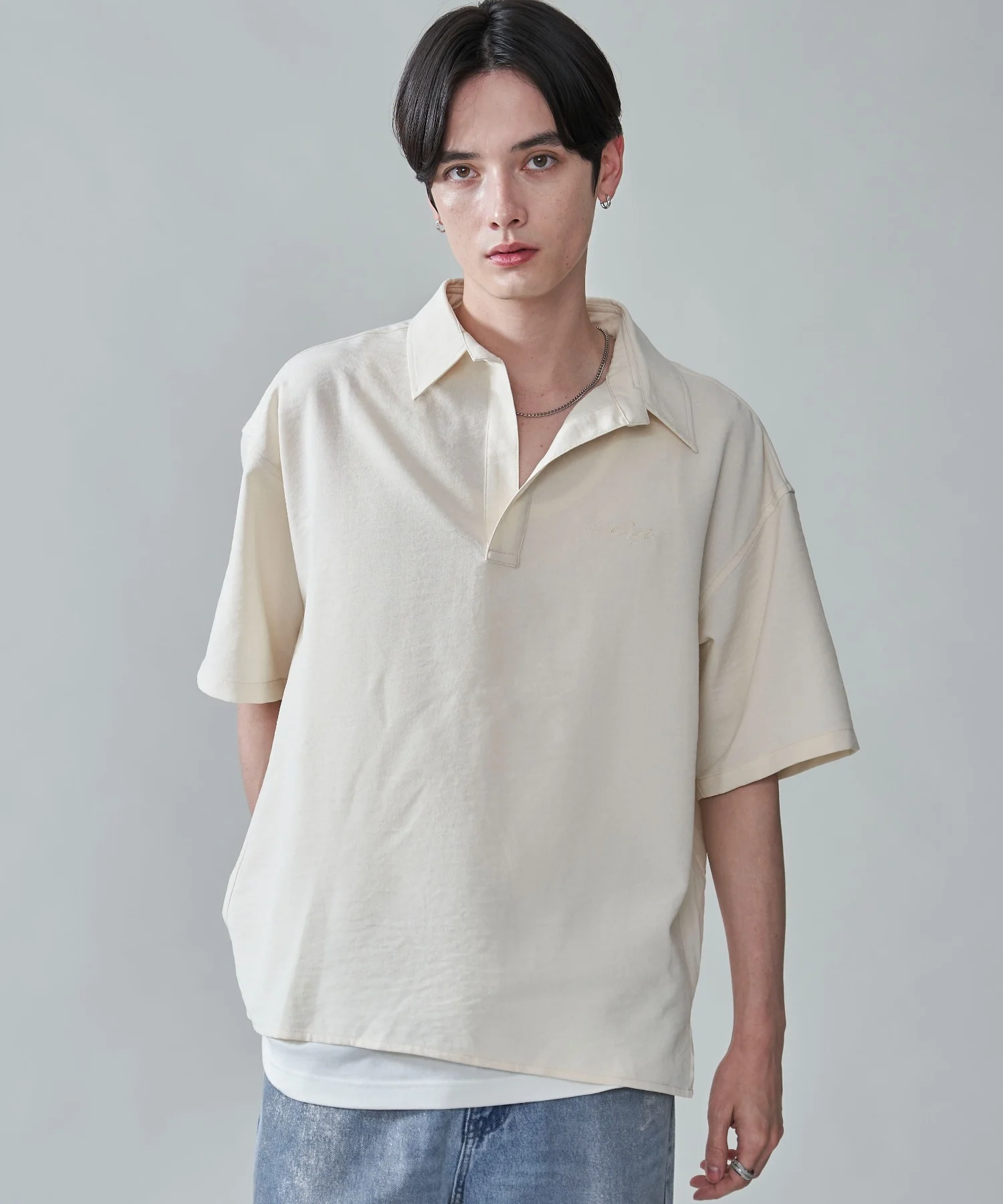 リネンライクスキッパーシャツ(SS) - Image 5