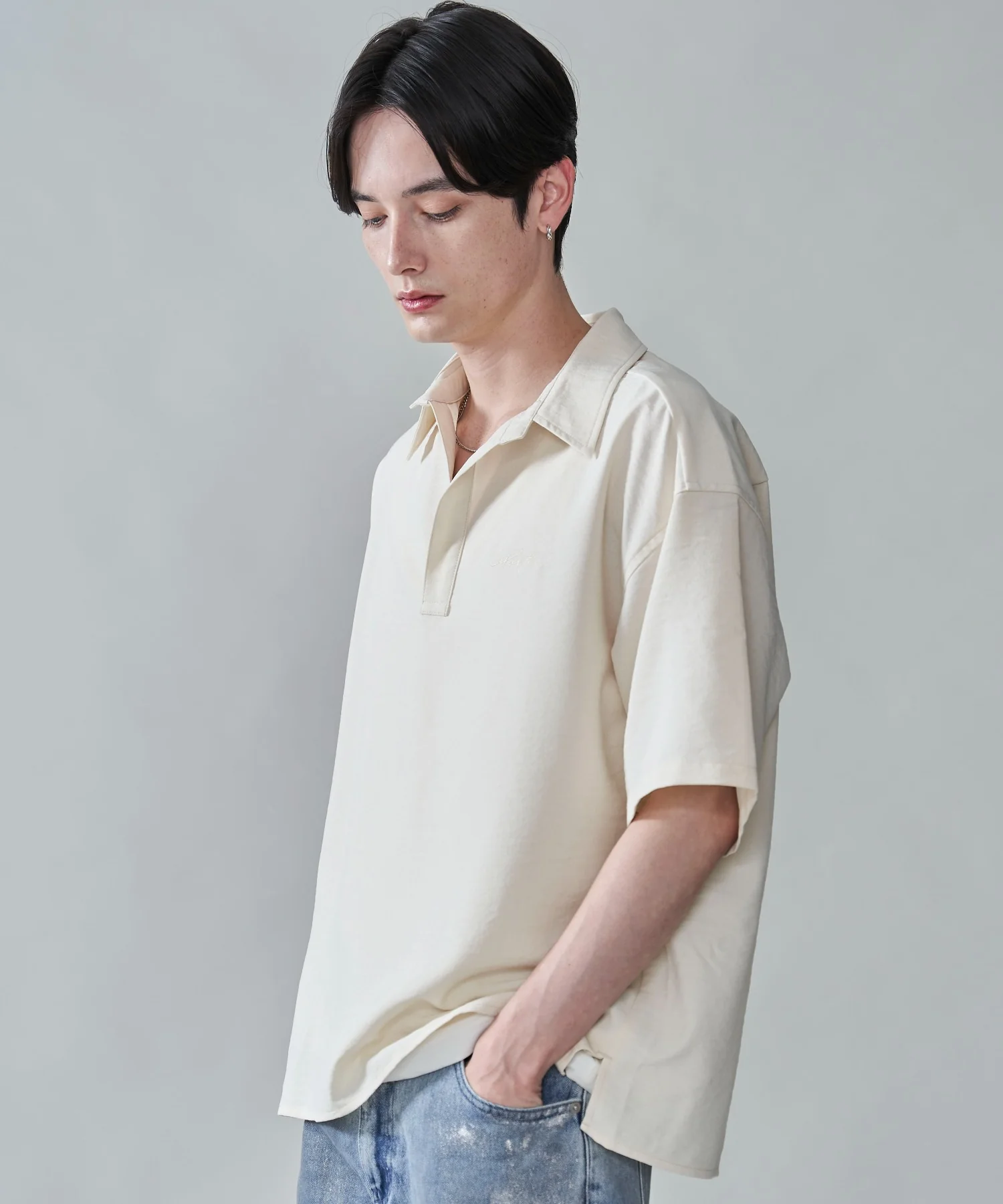 リネンライクスキッパーシャツ(SS) - Image 7