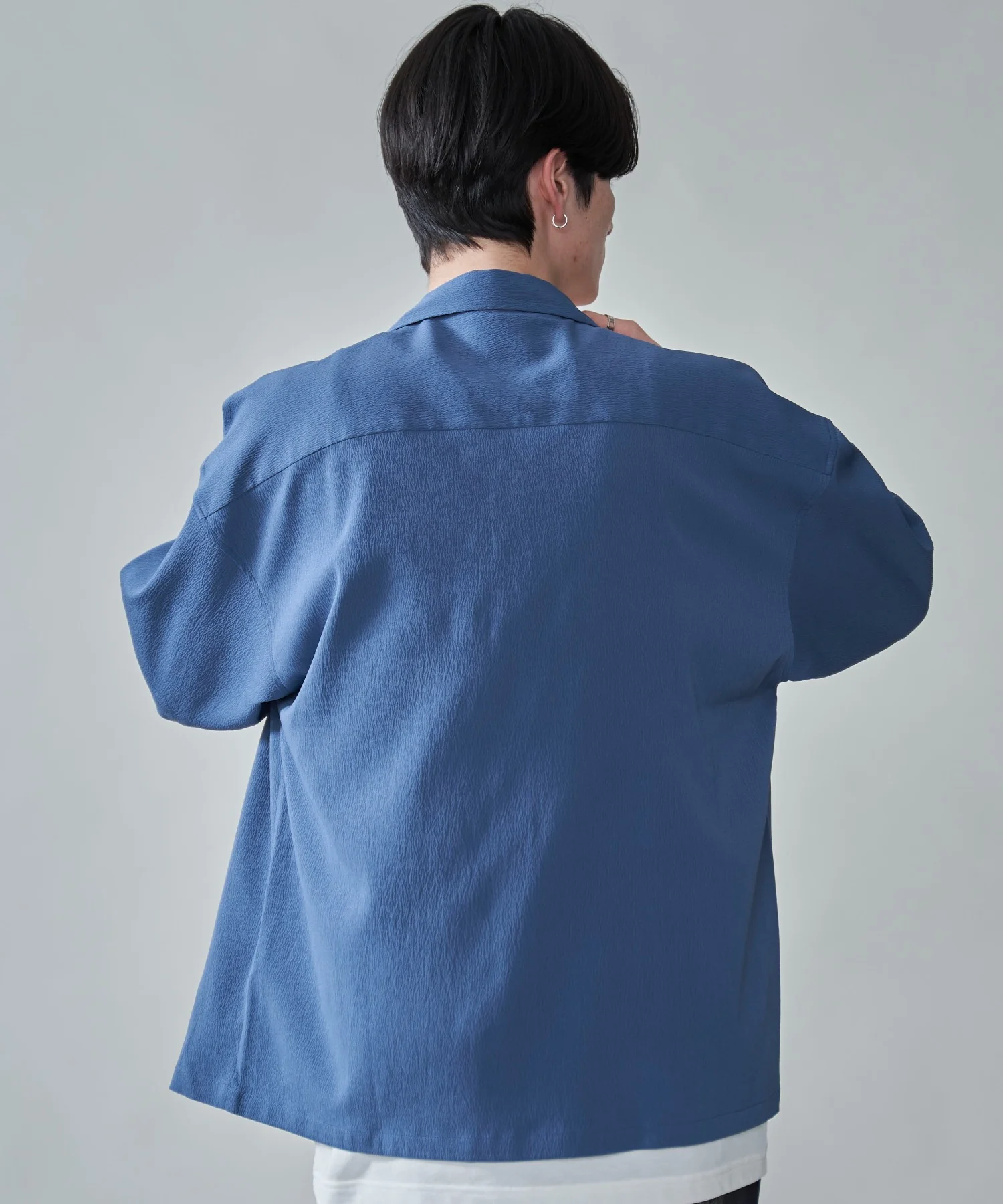クレープオープンカラーシャツ（SS） - Image 10