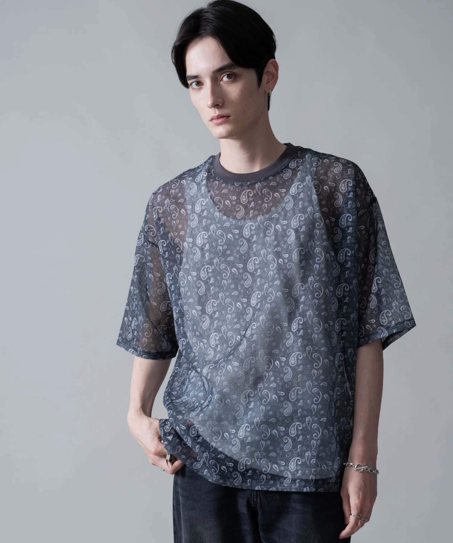 メッシュパターンアンサンブルPOシャツ（SS） - Image 10