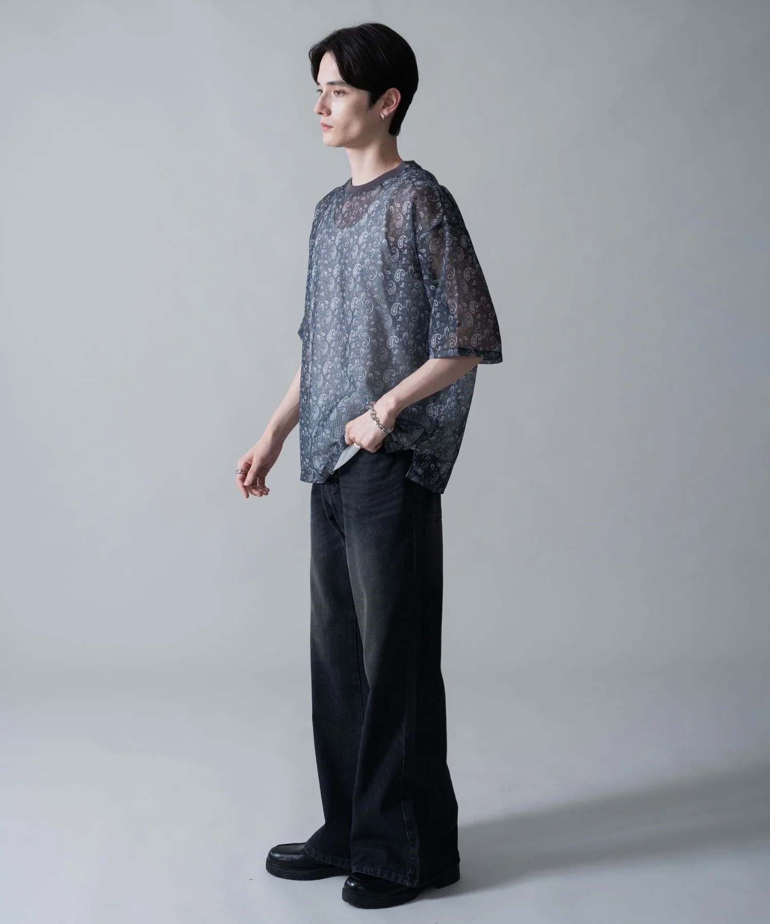 メッシュパターンアンサンブルPOシャツ（SS） - Image 12