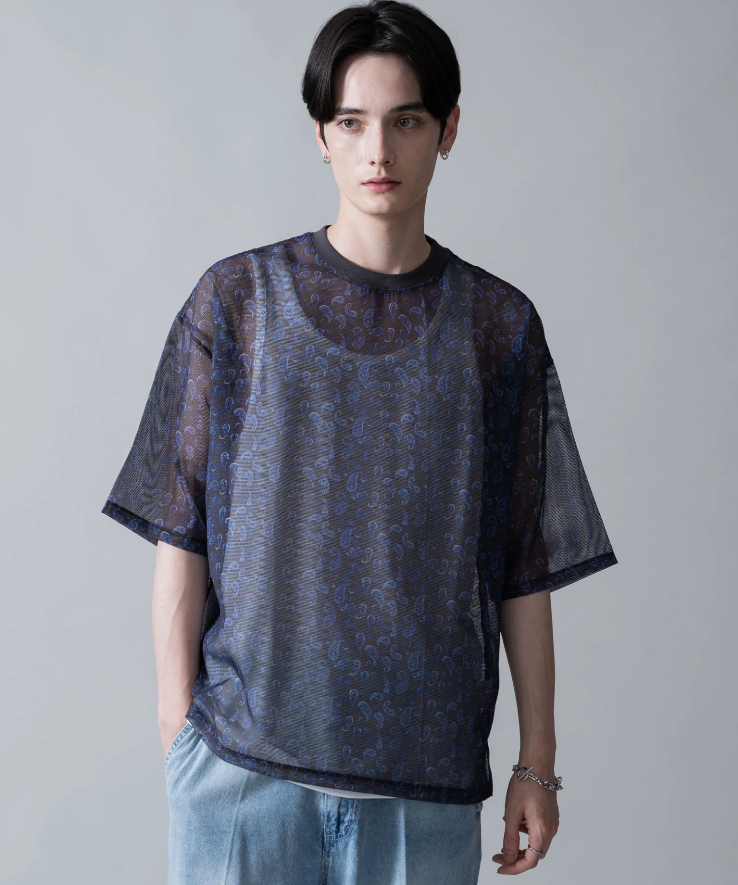メッシュパターンアンサンブルPOシャツ（SS） - Image 15