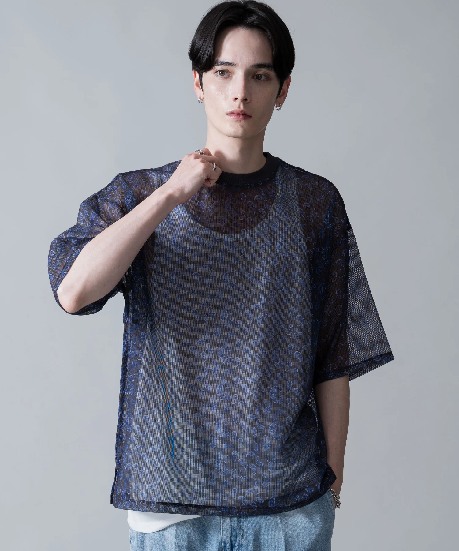 メッシュパターンアンサンブルPOシャツ（SS） - Image 16