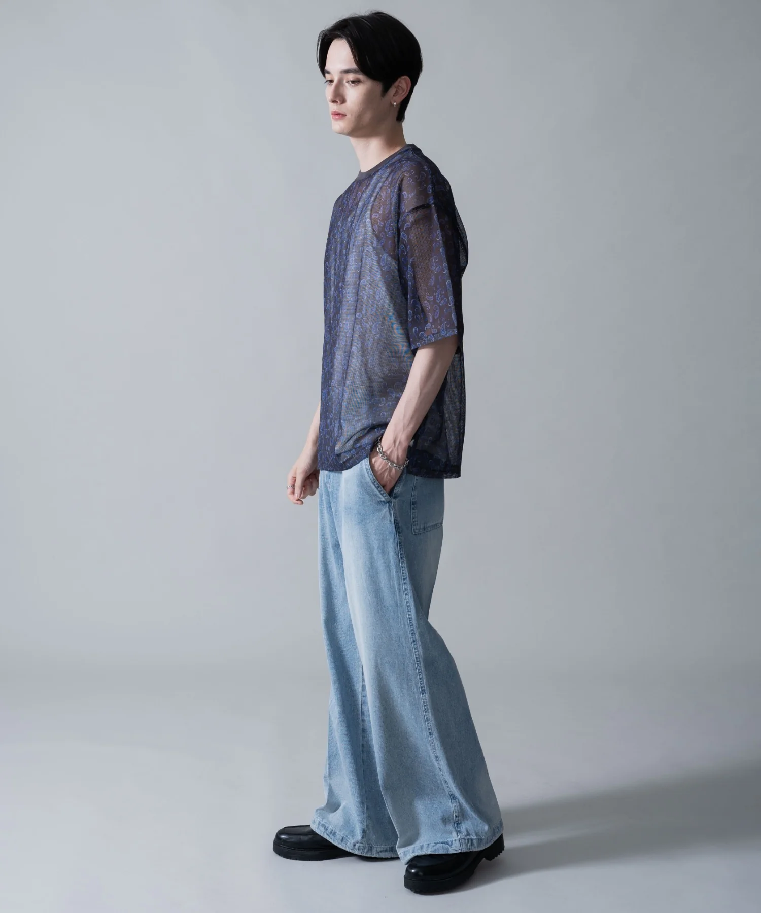 メッシュパターンアンサンブルPOシャツ（SS） - Image 18