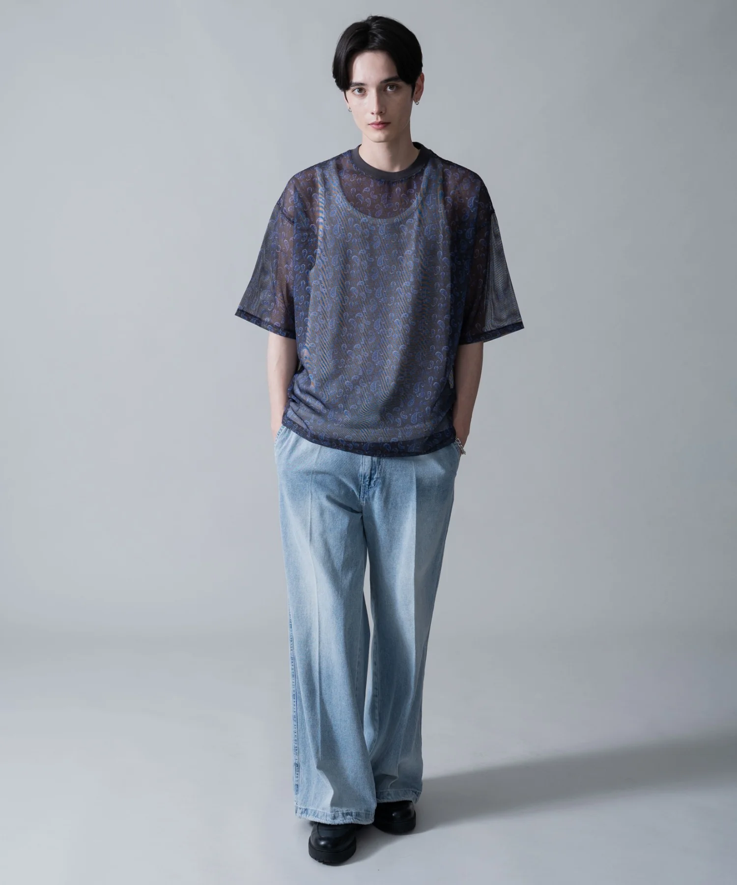 メッシュパターンアンサンブルPOシャツ（SS） - Image 4
