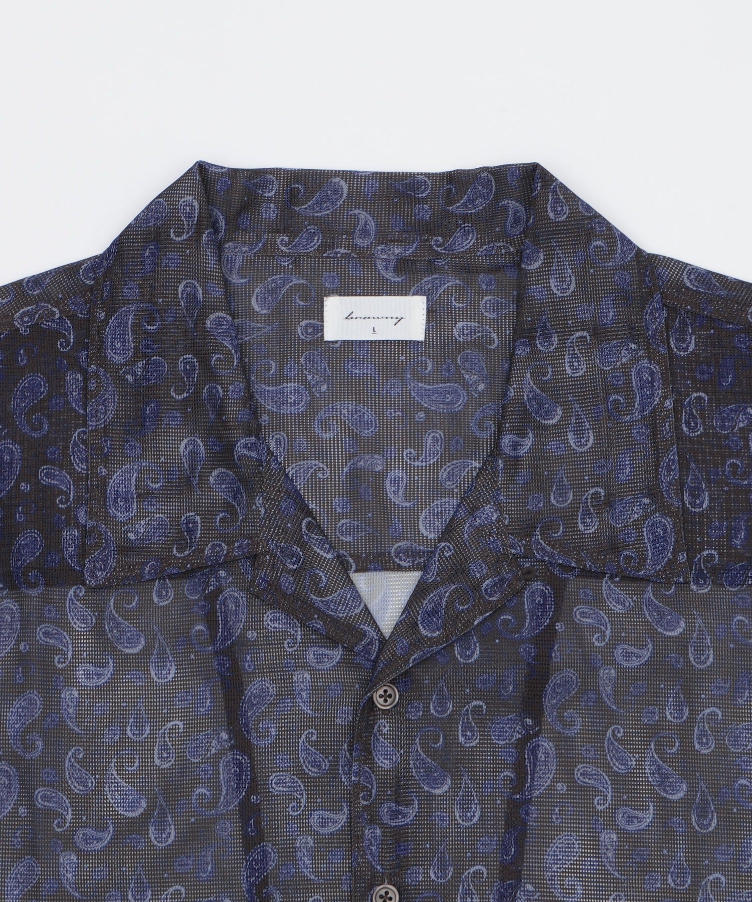 メッシュパターンオープンカラーシャツ（SS） - Image 30