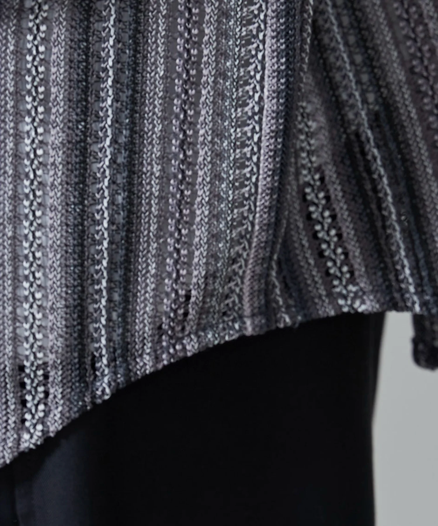 ストライプメッシュBIGシャツ（LS） - Image 9