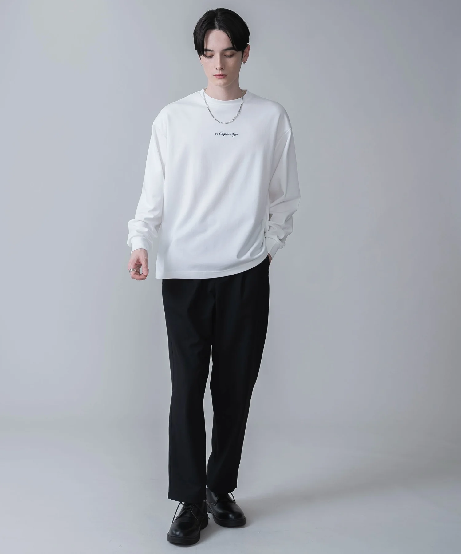 TRベルト付きスラックス - Image 4