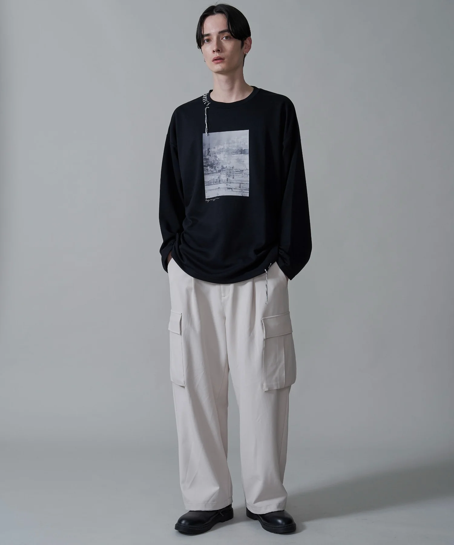グラフィックステッチT（LS） - Image 4