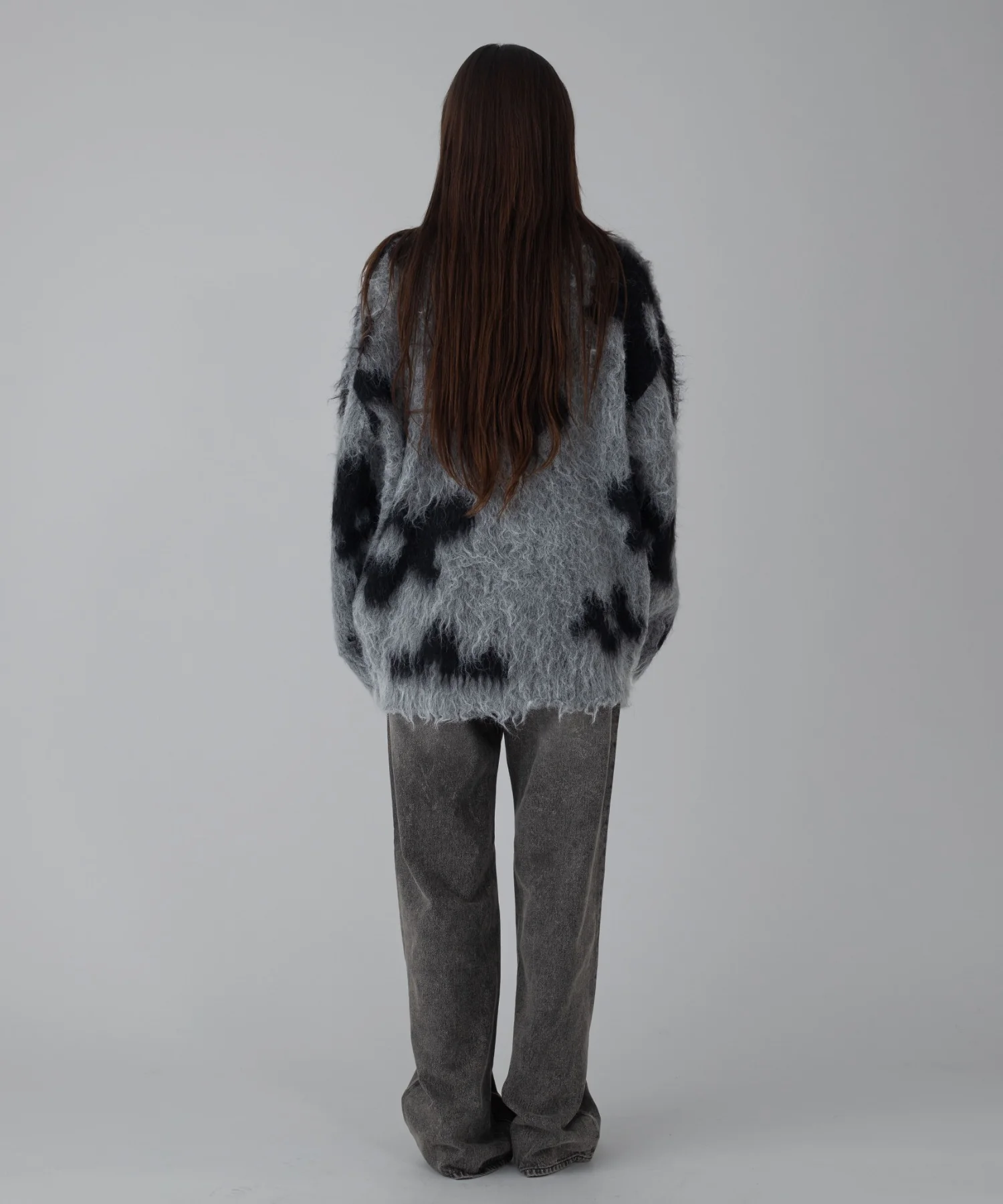 モヘアタッチパターンカーディガン - Image 67