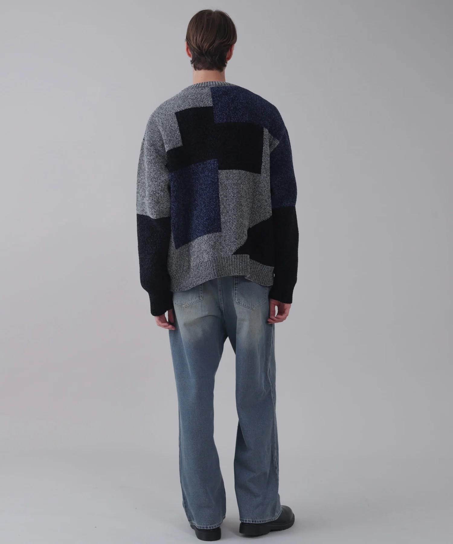 ベロアモールカラーブロックプルオーバー - Image 15