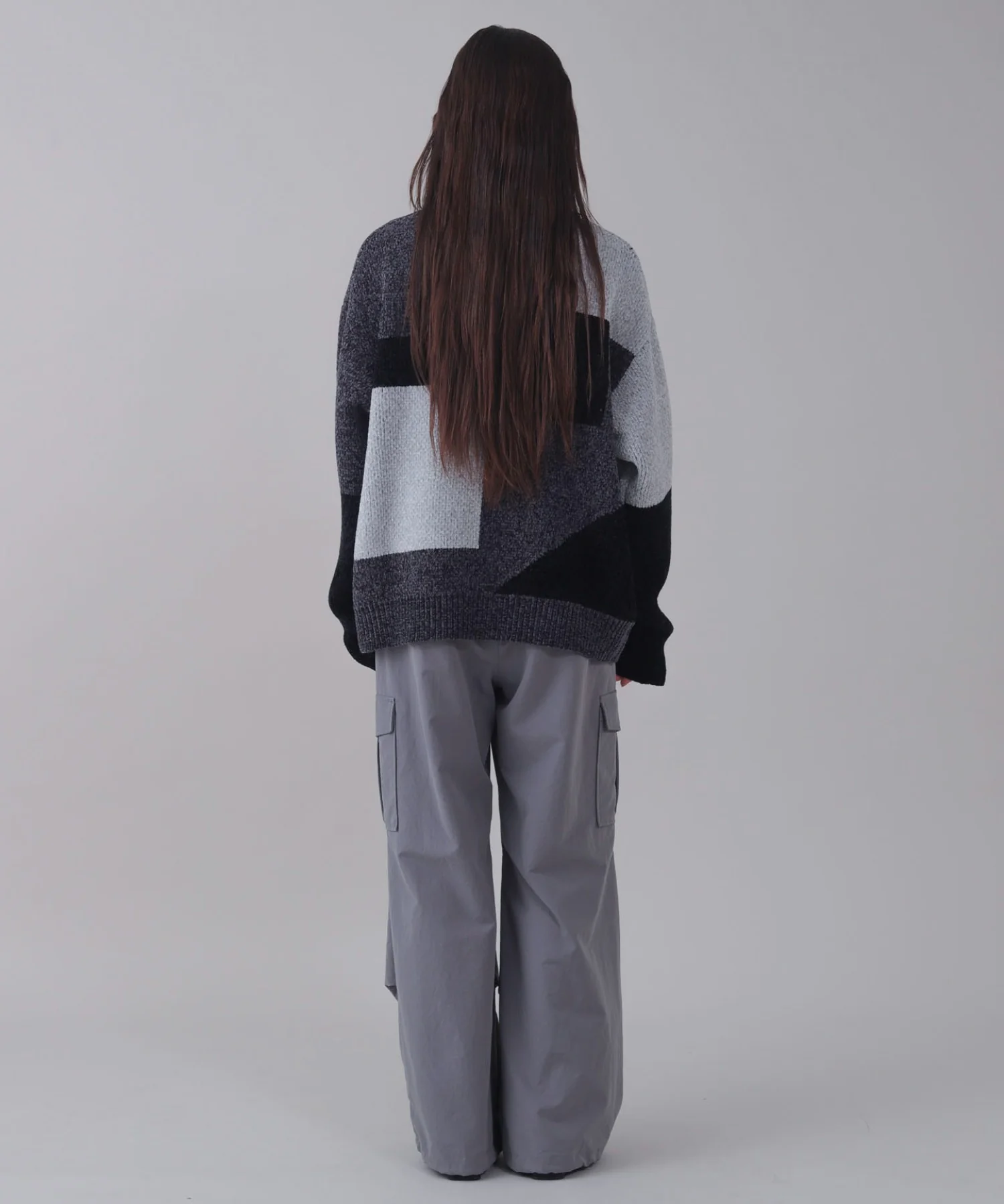 ベロアモールカラーブロックプルオーバー - Image 31